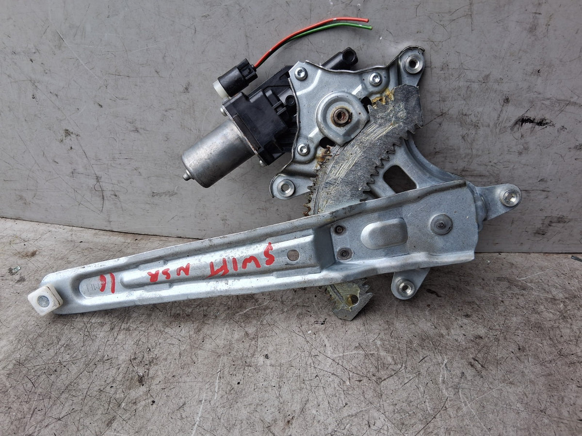 SUZUKI SWIFT MK3 2016 NSR PASSENGER SIDE REAR LEFT WINDOW MOTOR & REGULATOR