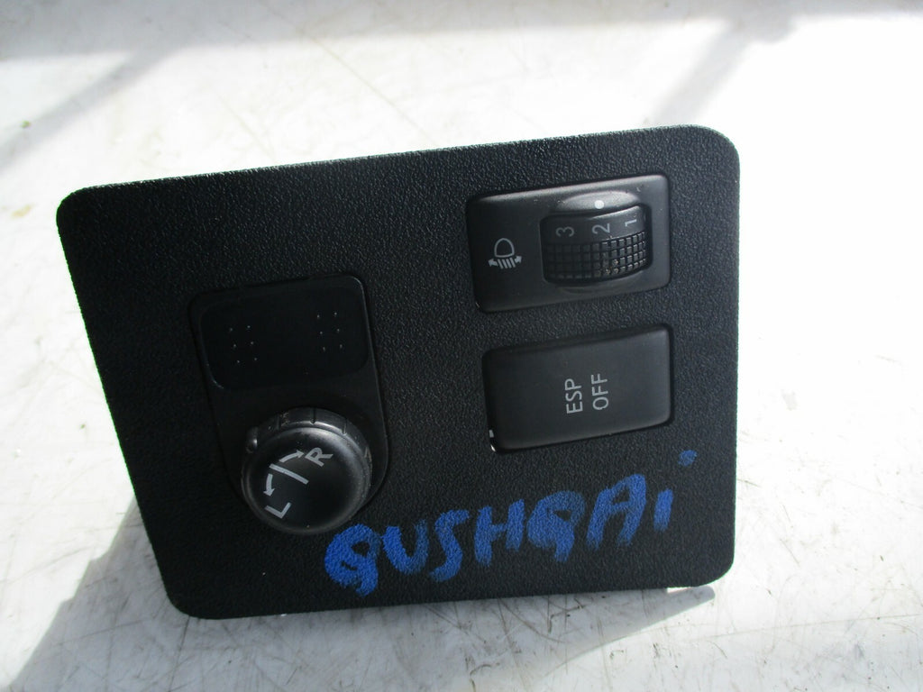 NISSAN QASHQAI J10 MK1 POWER FOLDING WING MIRROR CONTROL SWITCH 68485JD0000