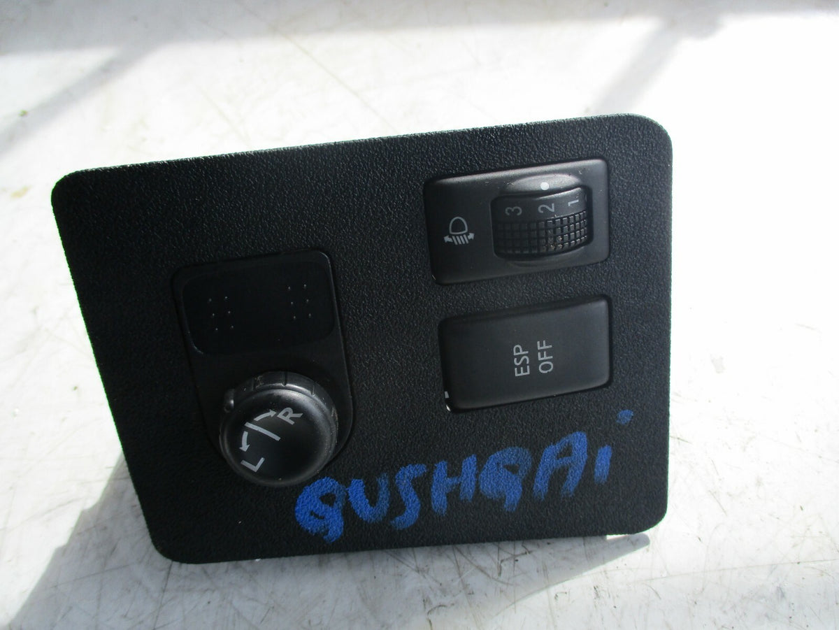 NISSAN QASHQAI J10 MK1 POWER FOLDING WING MIRROR CONTROL SWITCH 68485JD0000