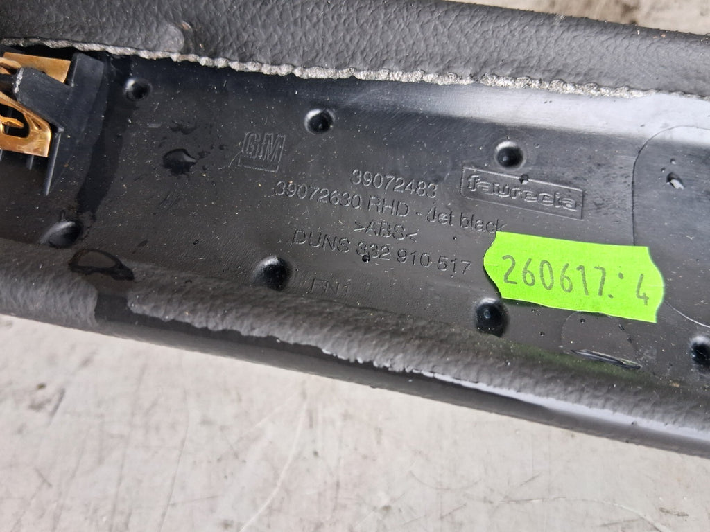 2017 VAUXHALL ZAFIRA C TOURER FRONT DASHBOARD GARNISH TRIM 39072483