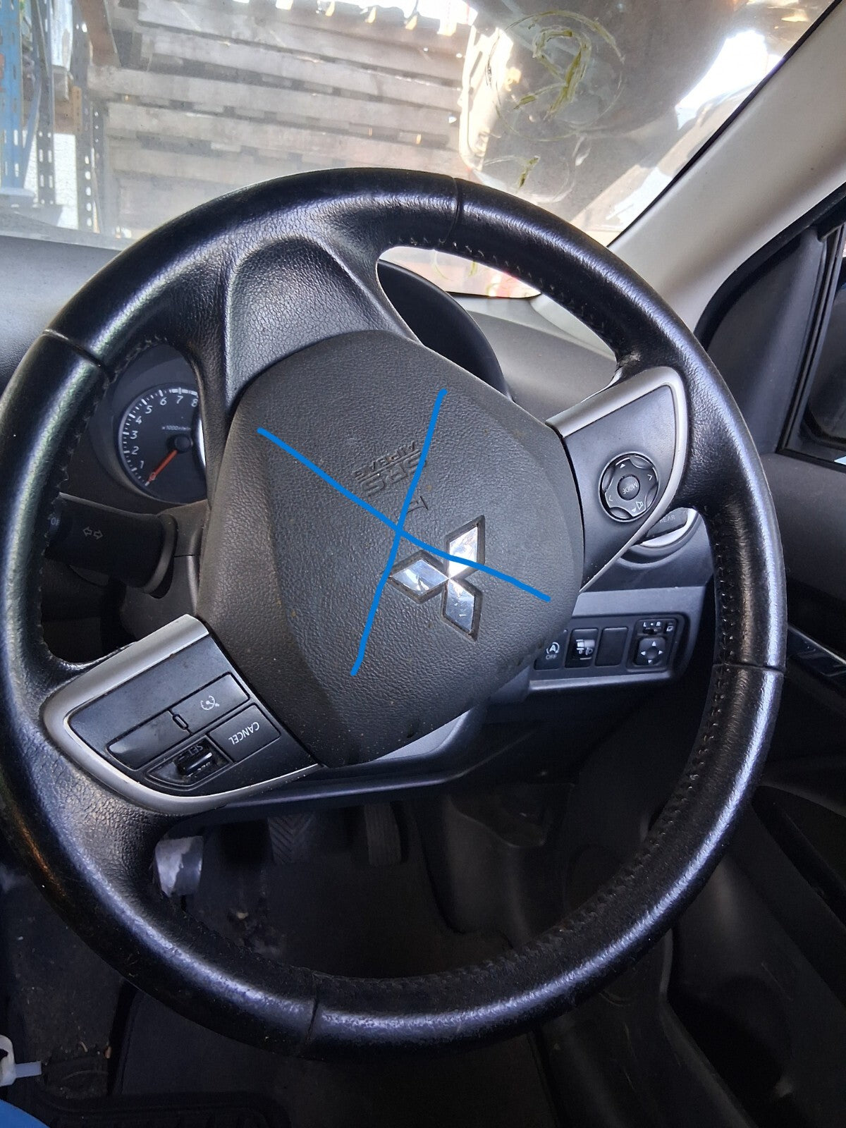 2016 MITSUBISHI MIRAGE MK6 STEERING WHEEL WITHOUT AIRBAG