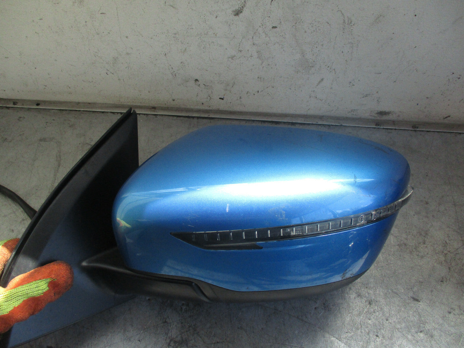 NISSAN QASHQAI J11 MK2 NS PASSENGER SIDE WING MIRROR ELECTRIC FAAJ11