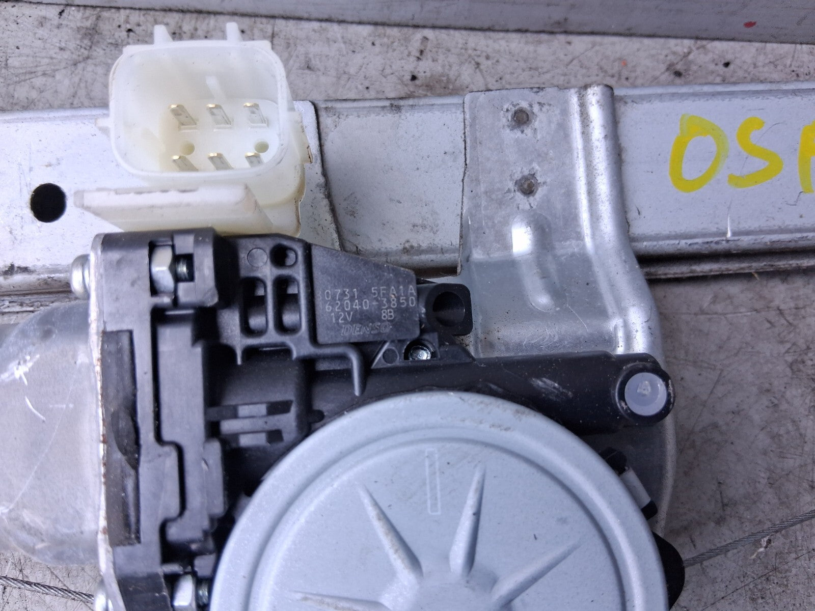 2019 NISSAN MICRA K14 OSF DRIVER SIDE FRONT WINDOW MOTOR & REGULATOR