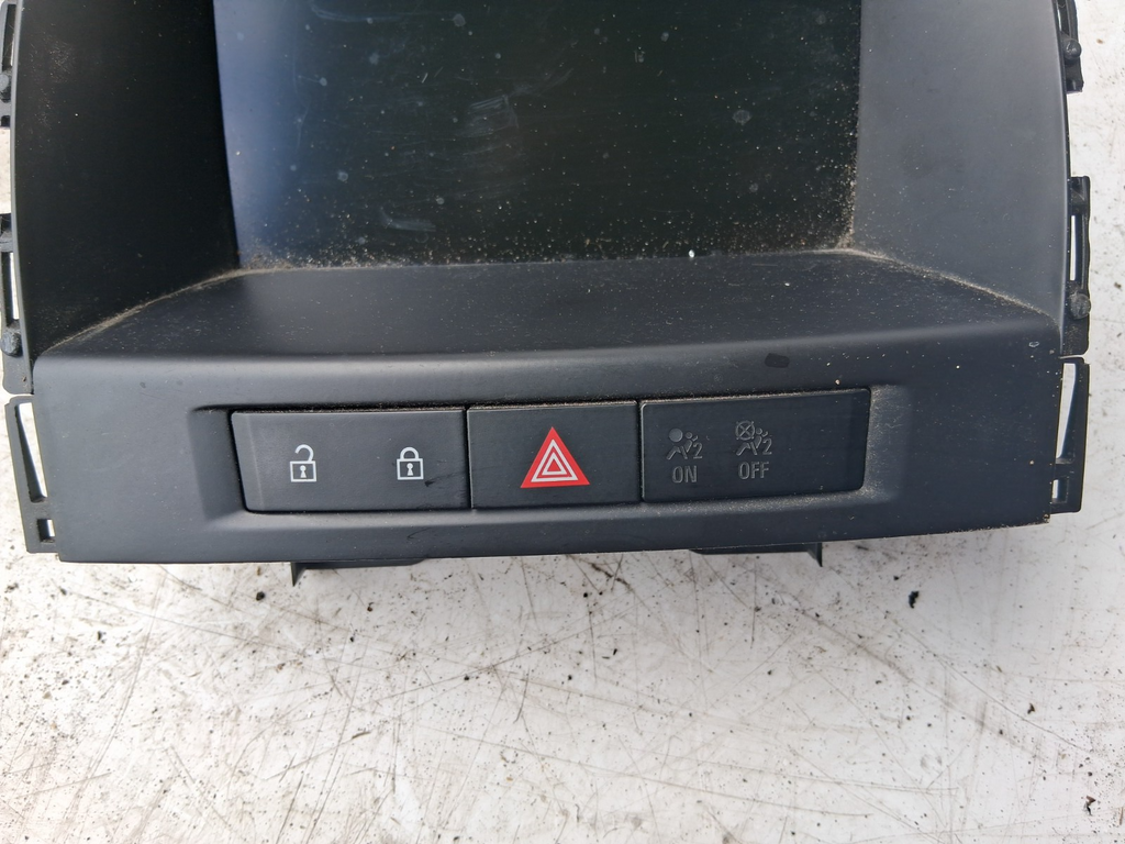 2013 VAUXHALL ASTRA J SAT NAV MULTIMEDIA RADIO DISPLAY SCREEN 95196687