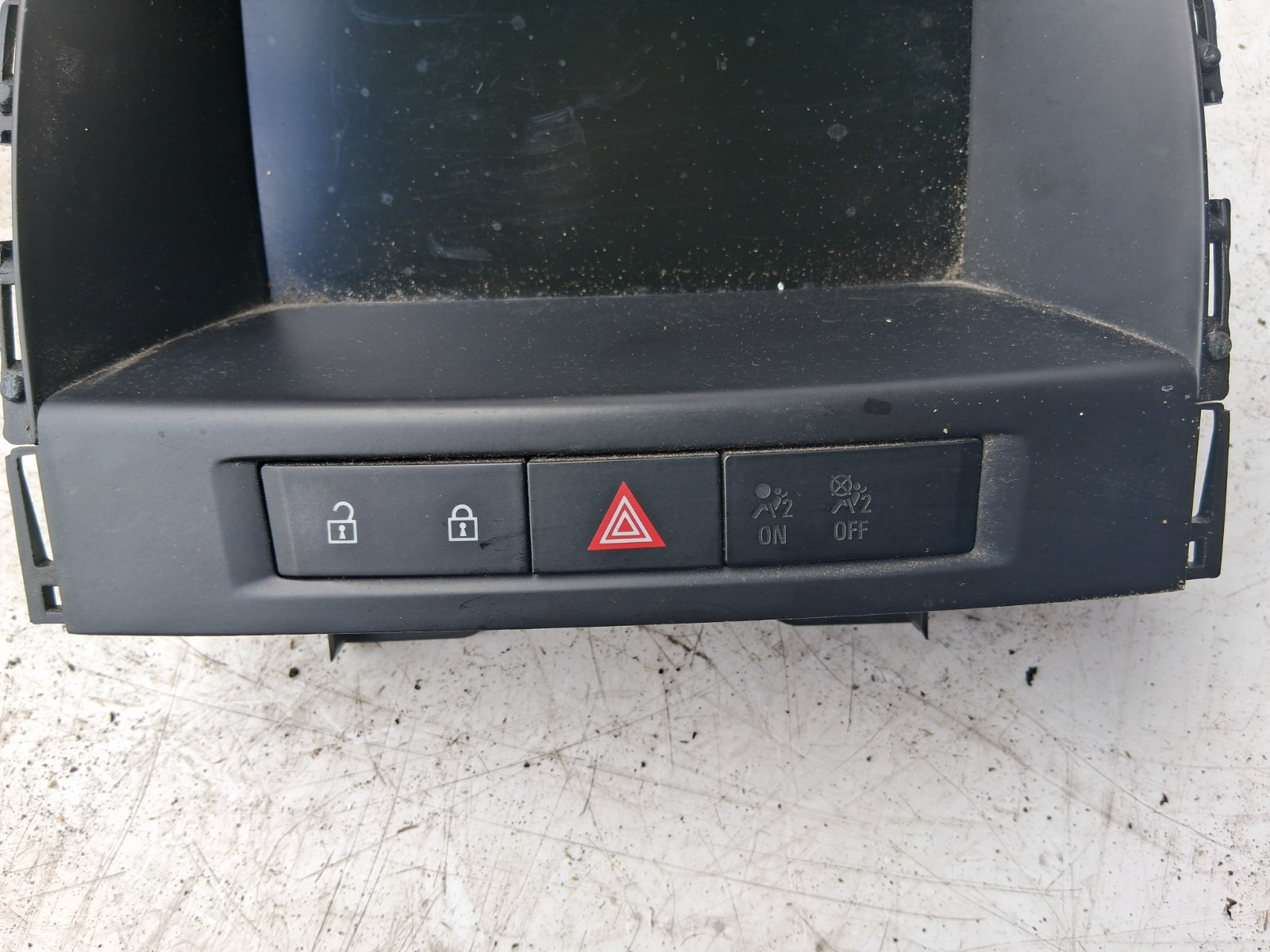 2013 VAUXHALL ASTRA J SAT NAV MULTIMEDIA RADIO DISPLAY SCREEN 95196687