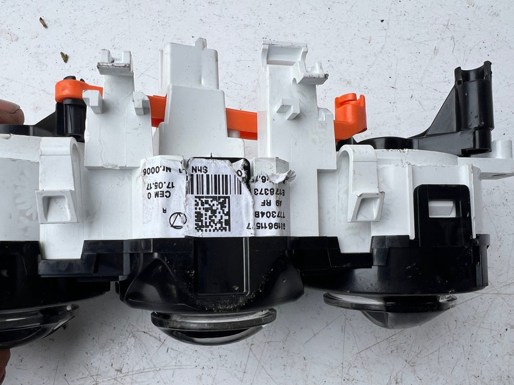 PEUGEOT 208 2017 HEATER AC CLIMATE CONTROL SWITCH PANEL