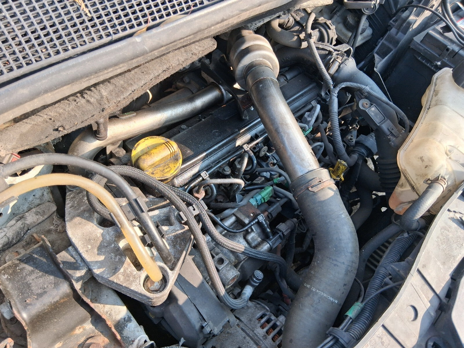 RENAULT KANGOO MK2 2010 1.5 DIESEL COMPLETE ENGINE K9K 802