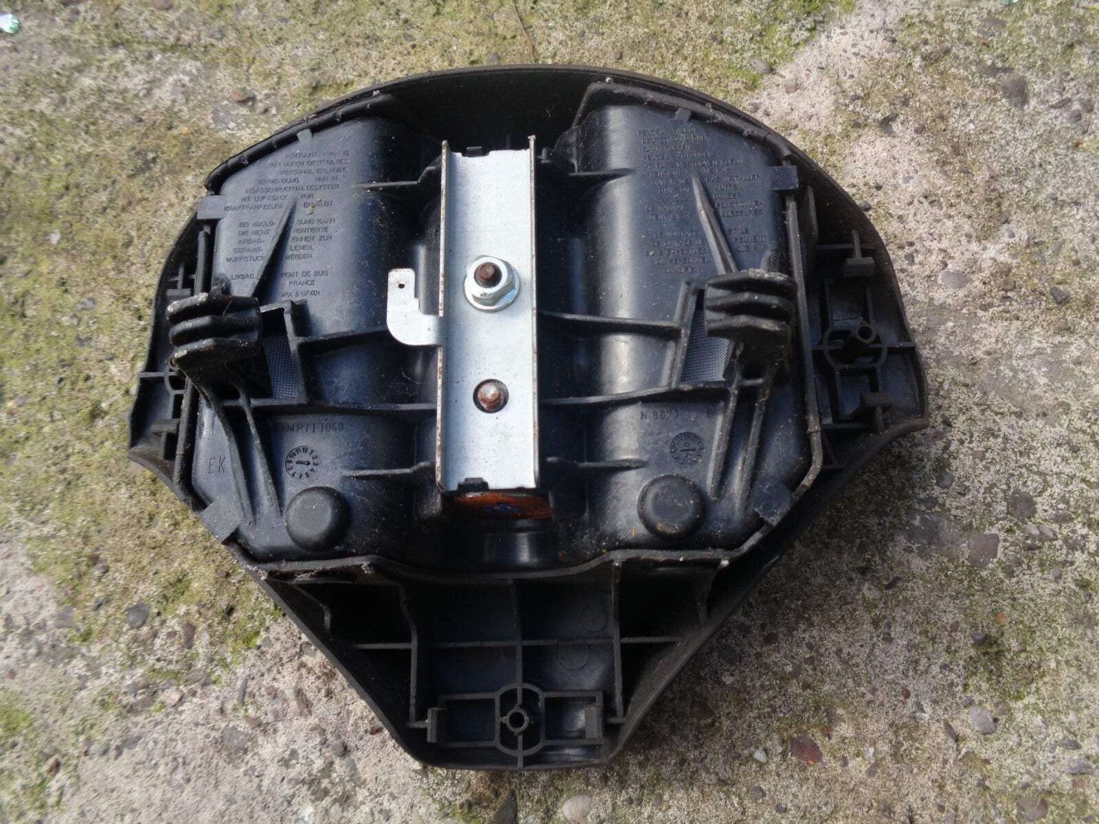 PEUGEOT 307 2004 STEERING WHEEL AIRBAG 96345028ZR