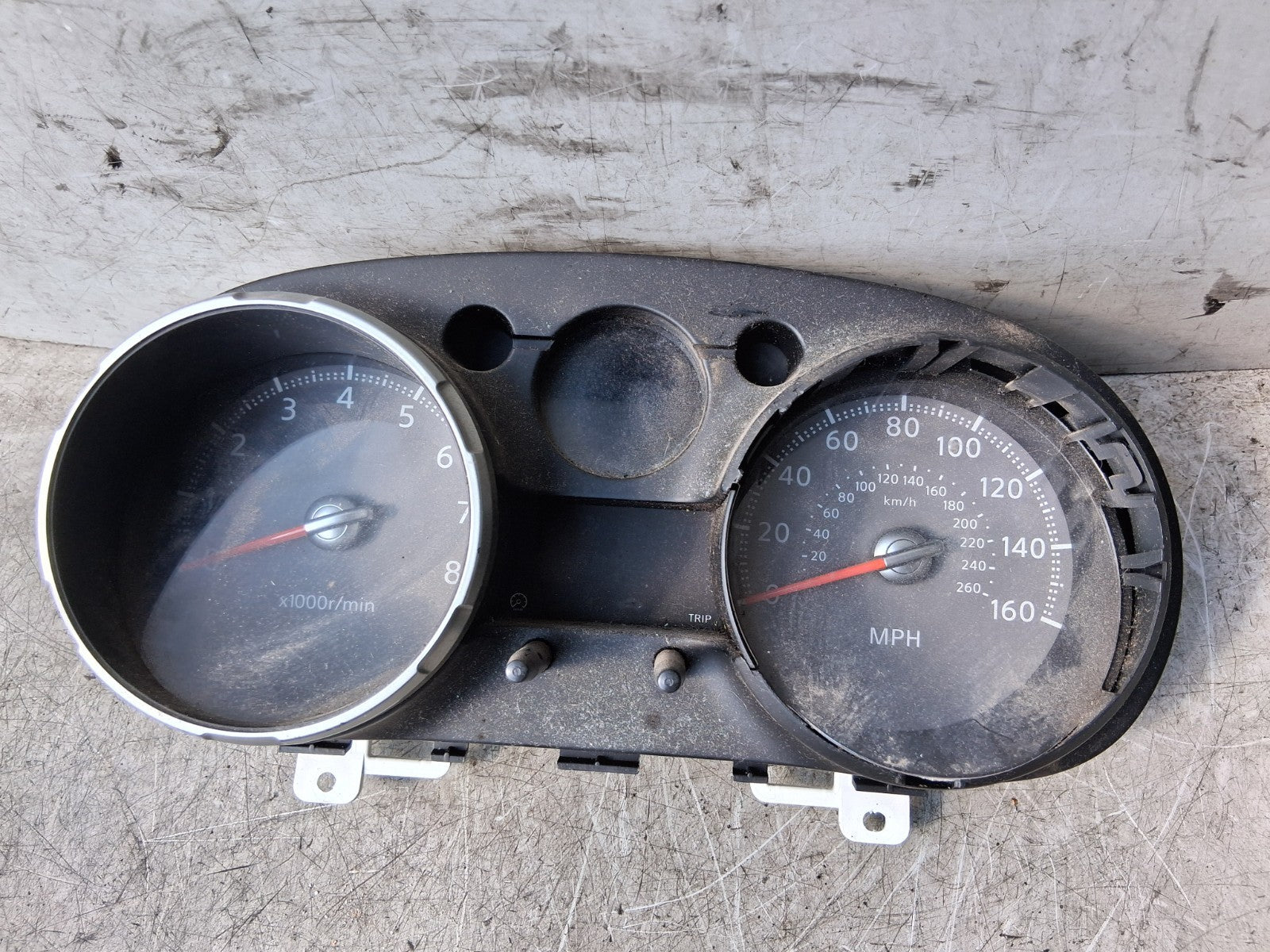 2008 NISSAN QASHQAI J10 MK1 1.6 PETROL SPEEDOMETER INSTRUMENT CLUSTER JD11D