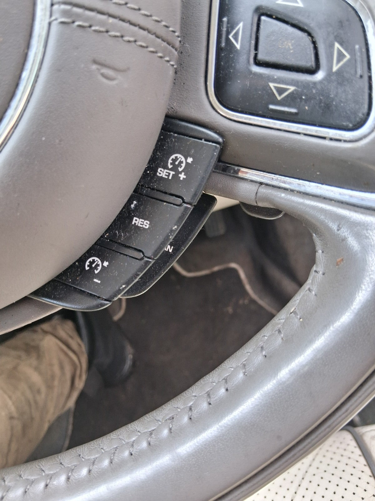 2012 JAGUAR XJ X351 MULTIFUNCTIONAL STEERING WHEEL WITHOUT AIRBAG