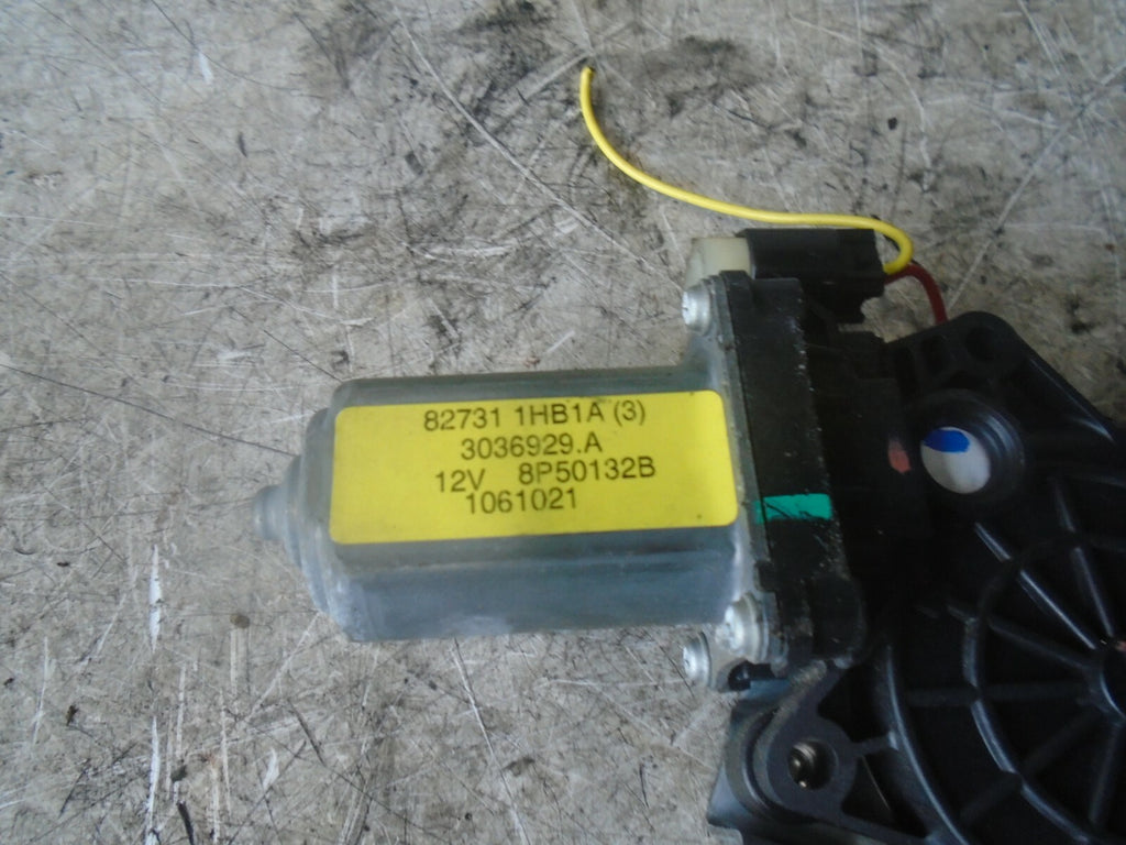NISSAN MICRA 2014 MK4 NSF FRONT PASSENGER SIDE WINDOR MOTOR REGULATOR 807011HB2A