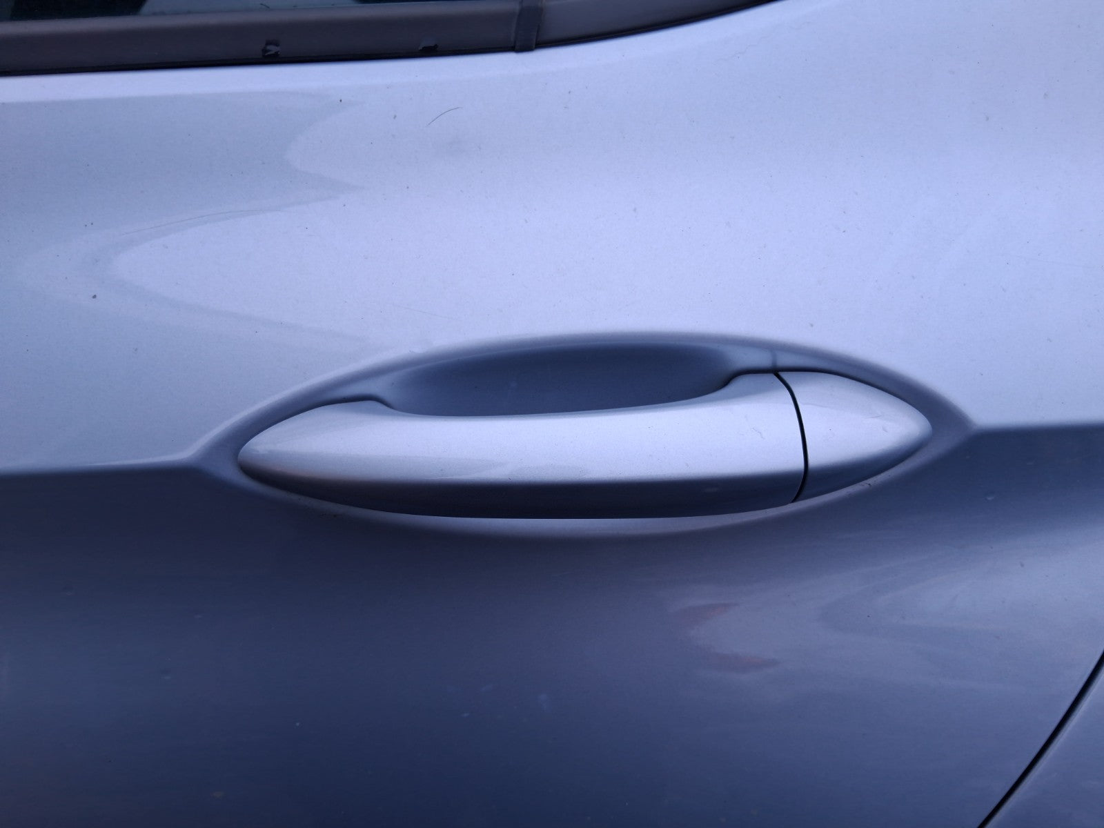 2019 VAUXHALL ASTRA K NSR PASSENGER SIDE REAR LEFT EXTERIOR DOOR HANDLE SILVER