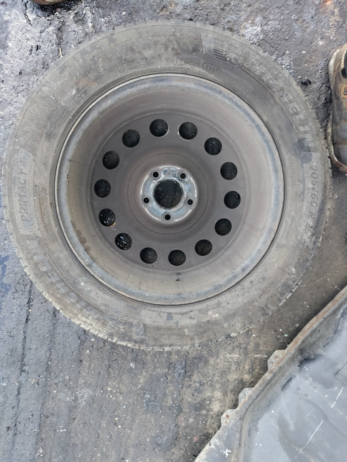 2019 PEUGEOT PARTNER MK3 STEEL WHEEL WITH 16 INCH TYRE 20560R16