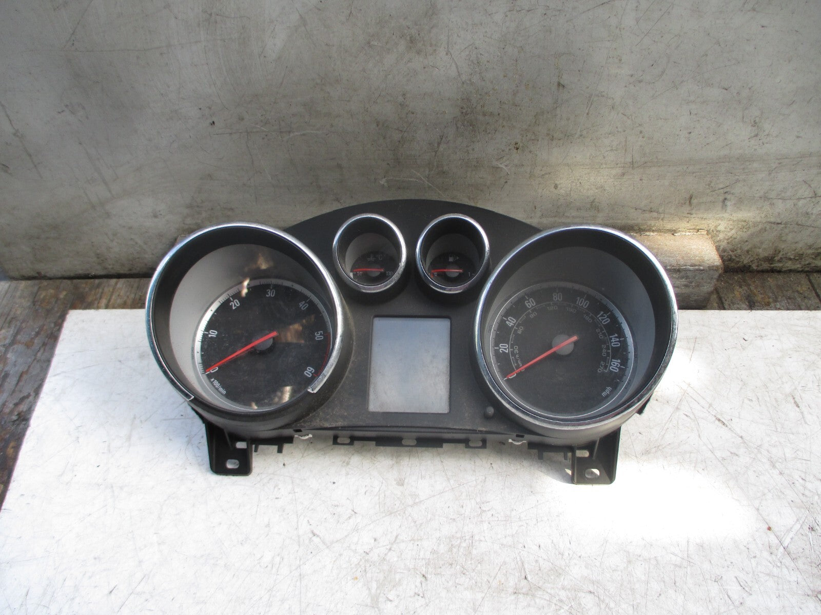 VAUXHALL ASTRA J 2014 SPEEDOMETER CLOCK CLUSTER INSTRUMENT 13433781