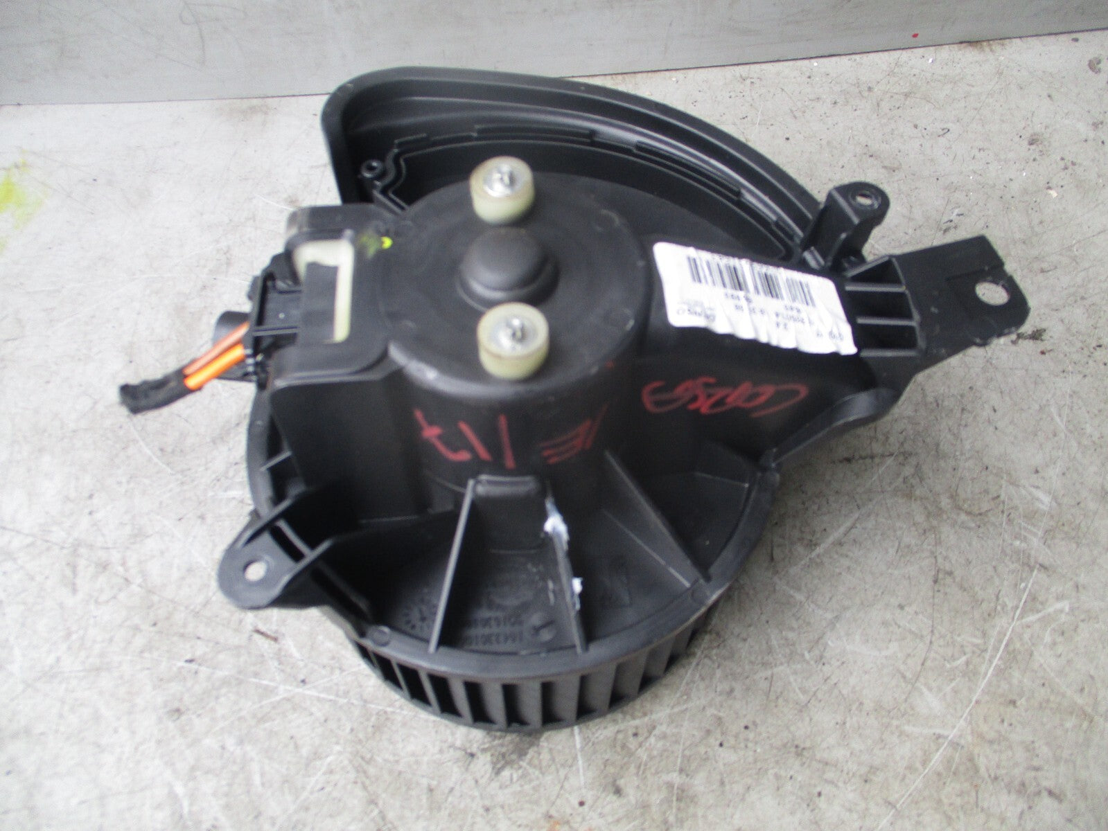 VAUXHALL CORSA E 2017 HEATER BLOWER MOTOR 13335074