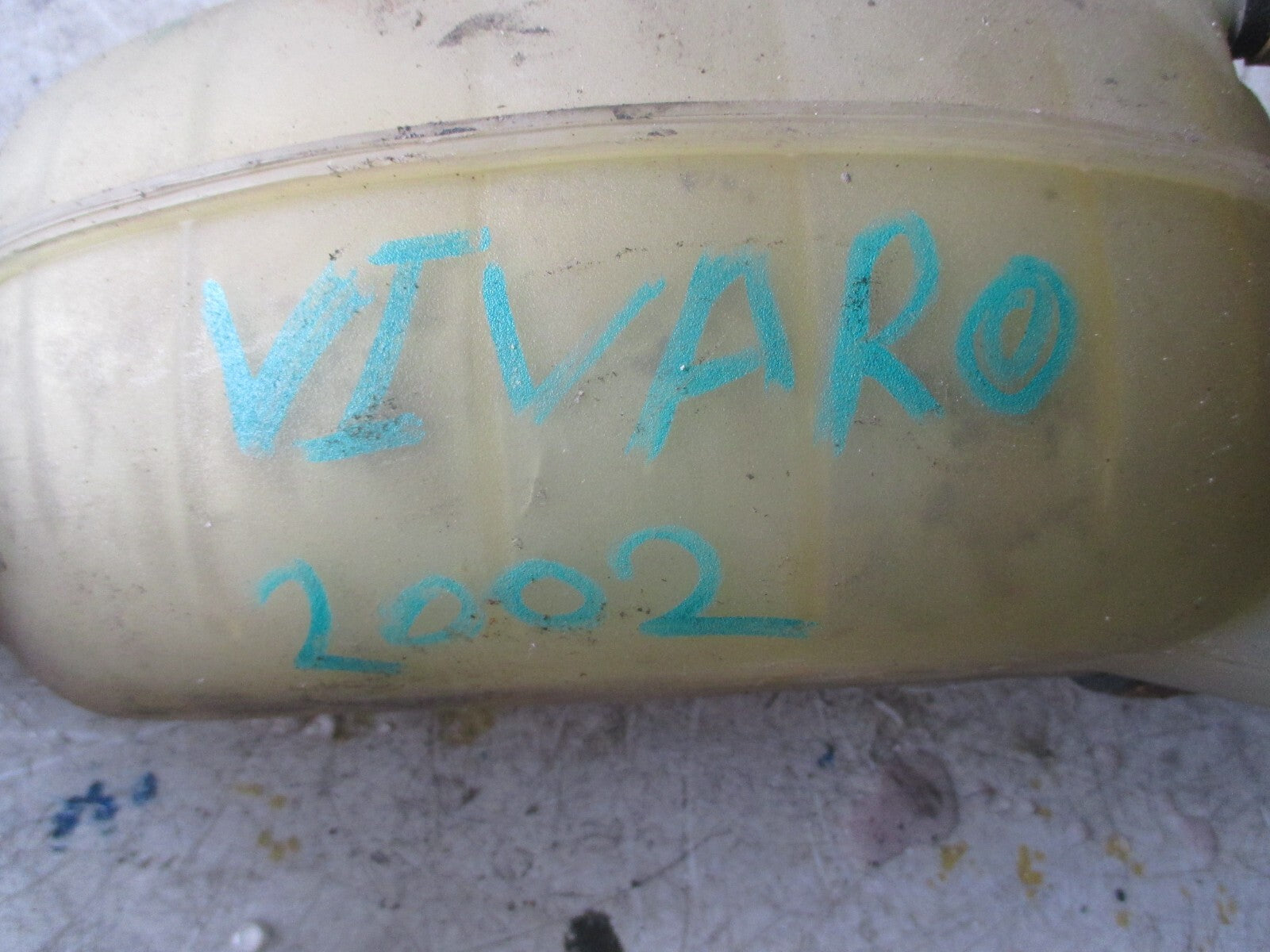 VAUXHALL VIVARO 2002 COOLANT EXPANSION BOTTLE TANK