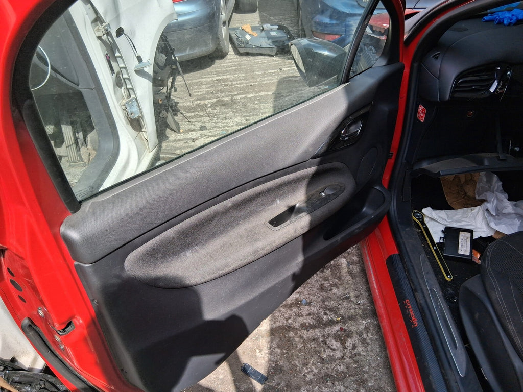 2012 CITROEN DS3 3 DOOR NSF PASSENGER SIDE LEFT BARE DOOR KKN EXY ROUGE ADEN