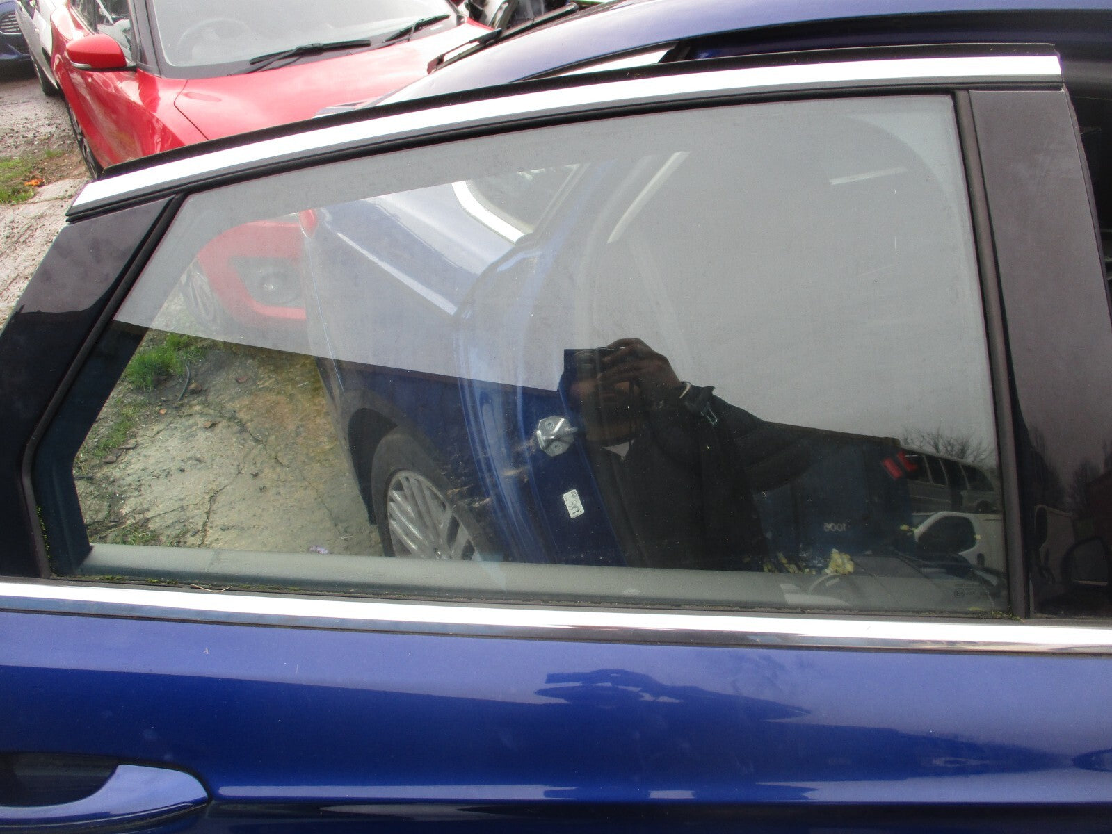 2017 FORD MONDEO MK5 HATCHBACK OSR DRIVER SIDE REAR MAIN WINDOW GLASS