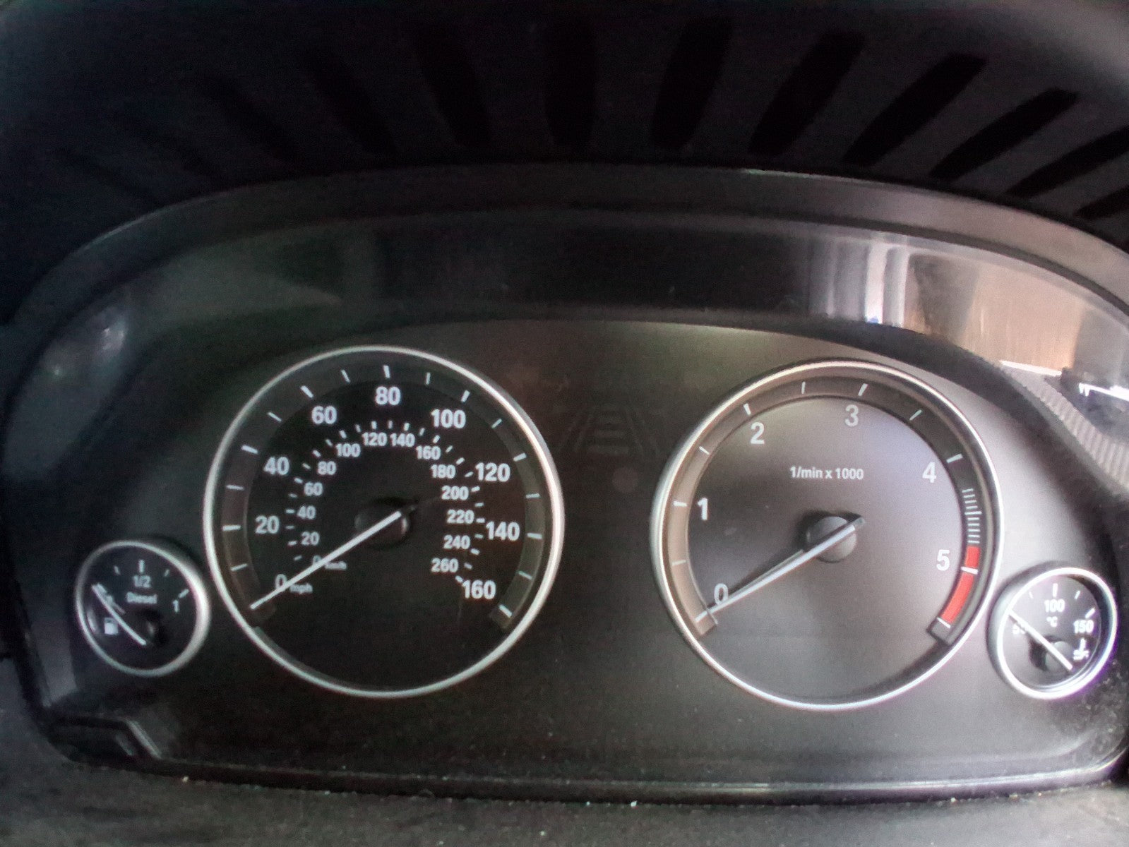 2010 BMW 5 SERIES F10 M SPORT 2.0 DIESEL MANUAL SPEEDOMETER INSTRUMENT CLUSTER