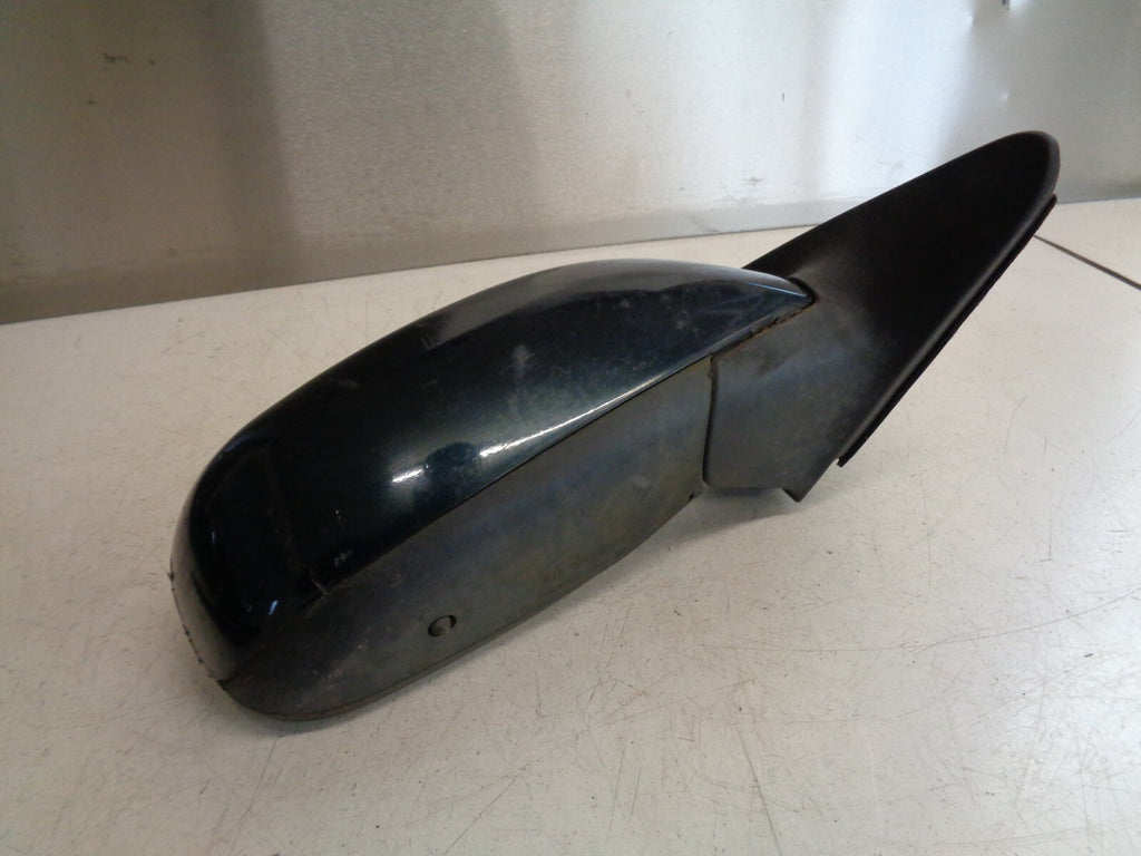 RENAULT LAGUNA 2003 MK2 OS DRIVER SIDE ELECTRIC DOOR WING MIRROR GREEN BLUE