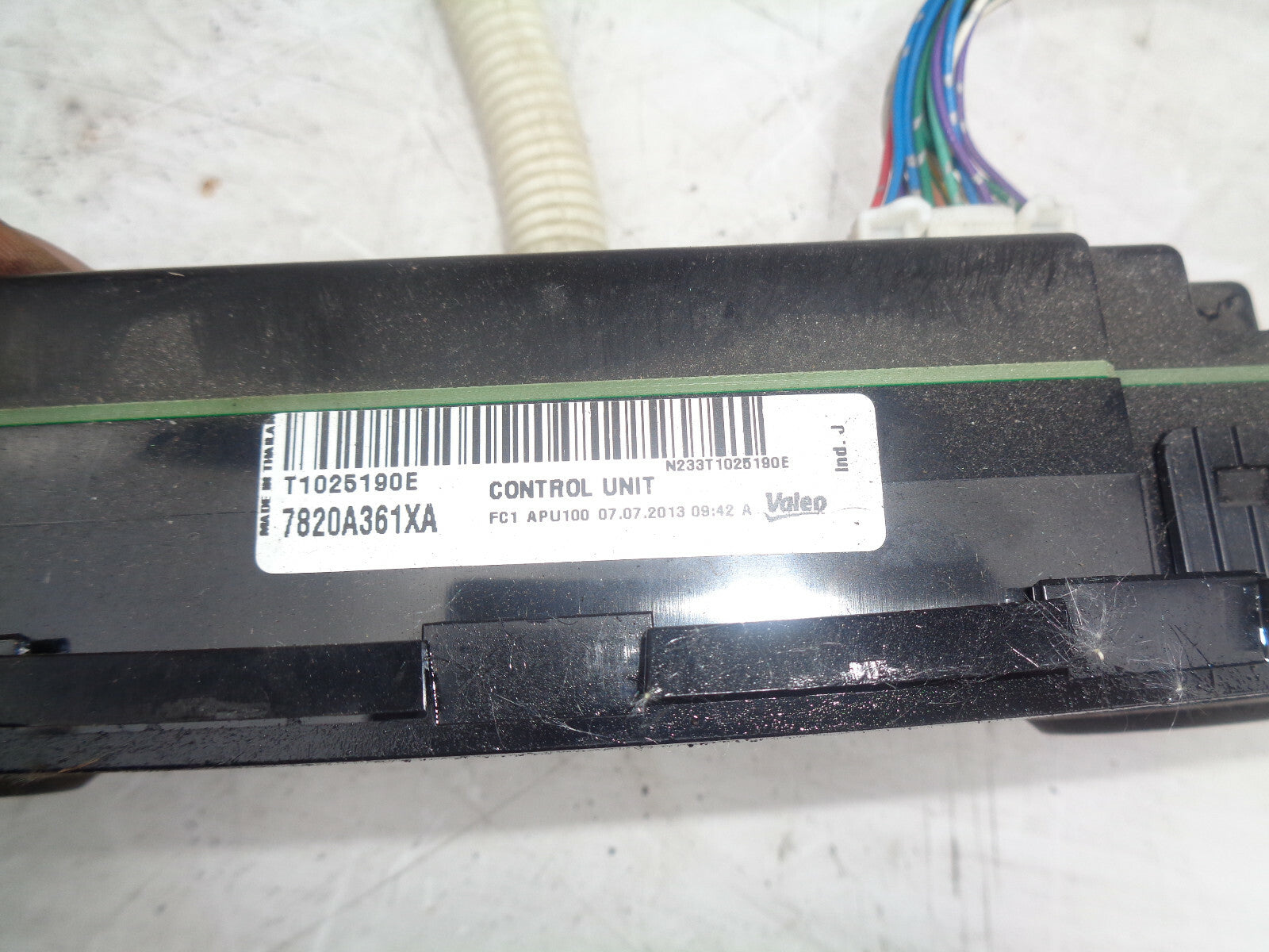 MITSUBISHI MIRAGE 2 MK6 2015 1.2 PETROL HEATER CLIMATE CONTROL SWITCH 7820A361XA