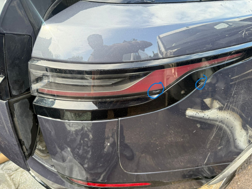 2024 RANGE ROVER VELAR DYNAM FACELIFT COMPLETE REAR END VARESINE BLUE 1EH