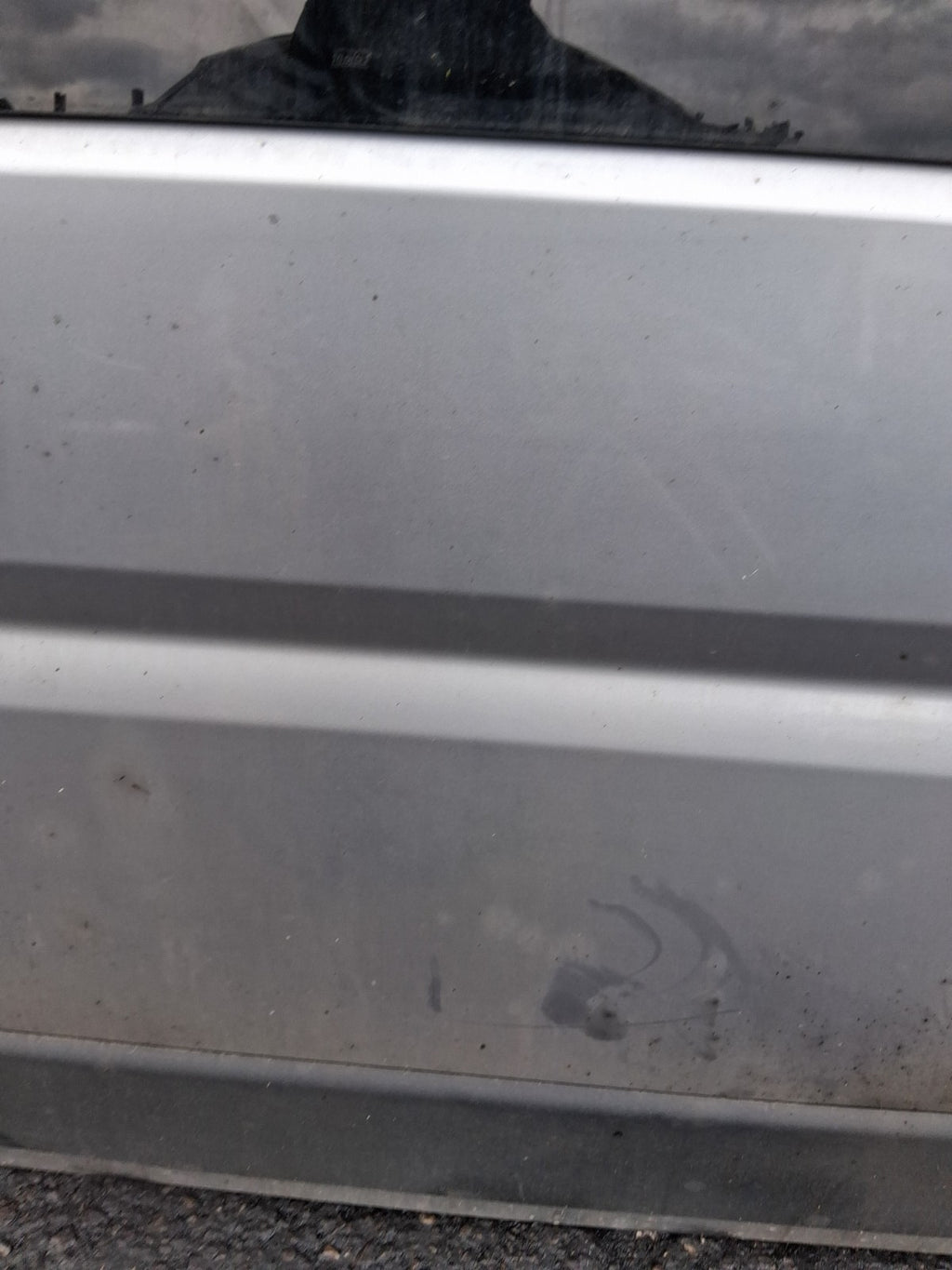 2021 PEUGEOT BOXER MK3 NSF PASSENGER SIDE COMPLETE SLIDING DOOR WITH GLASS GREY