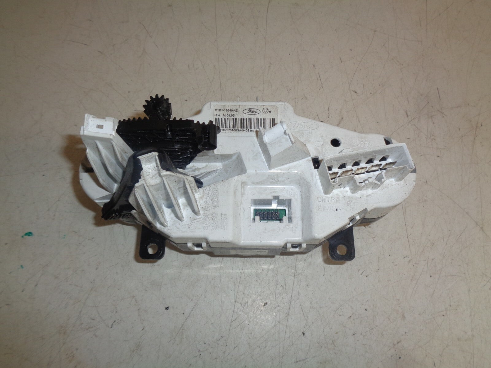 FORD FIESTA 2016 MK7 1.2 PETROL HEATER CLIMATE CONTROL SWITCH PANEL C1B118549AE