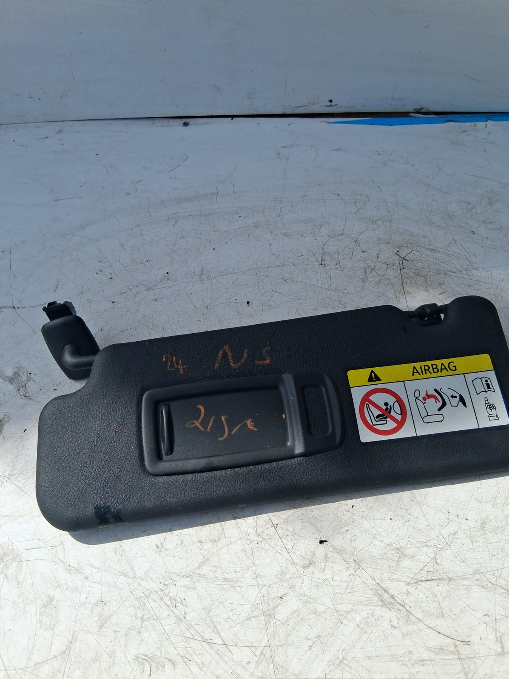 2024 BMW 2 SERIES NSF PASSENGER SIDE SUN VISOR
