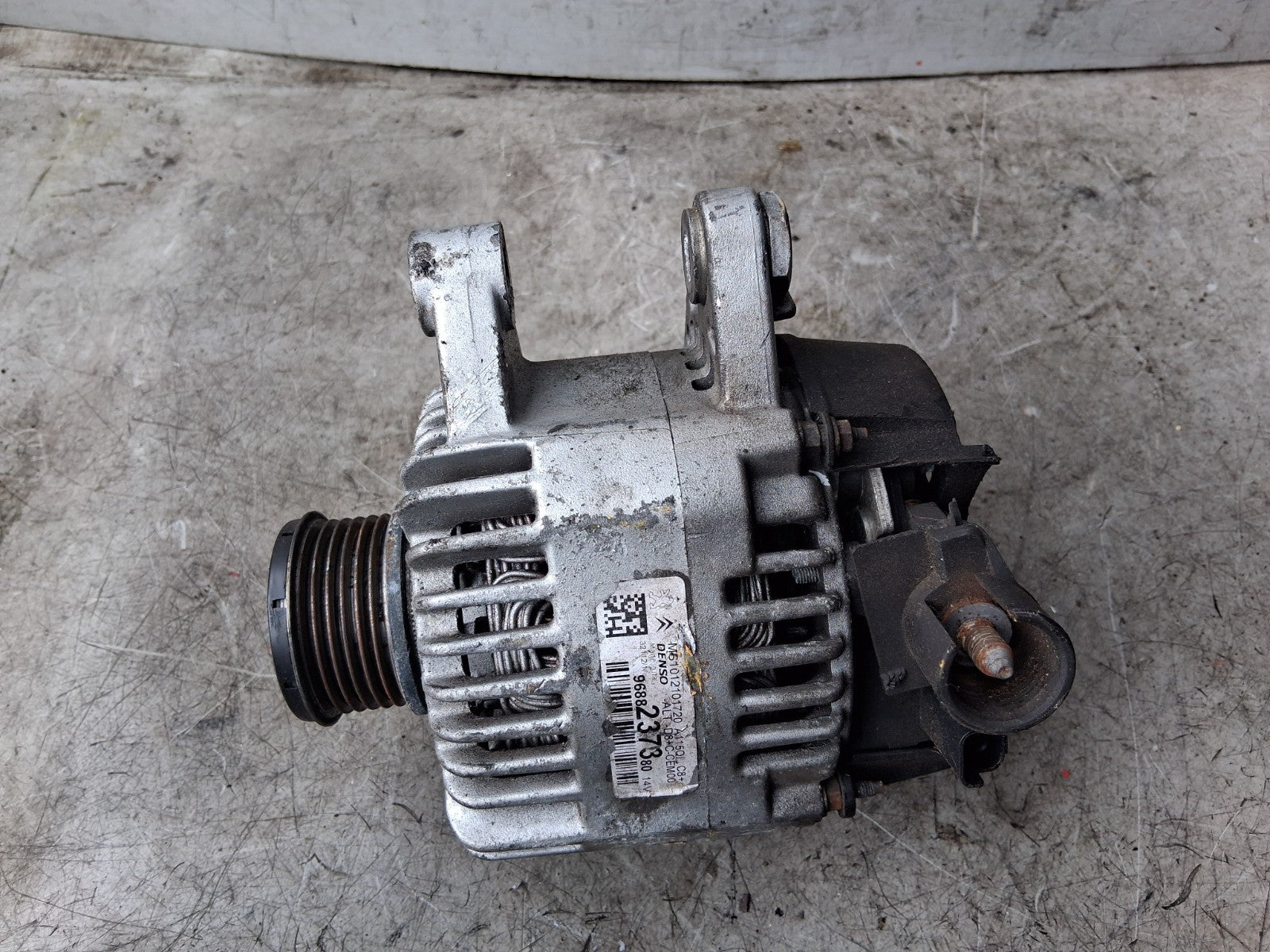 2012 PEUGEOT 208 1.2 PETROL ALTERNATOR 9688237380