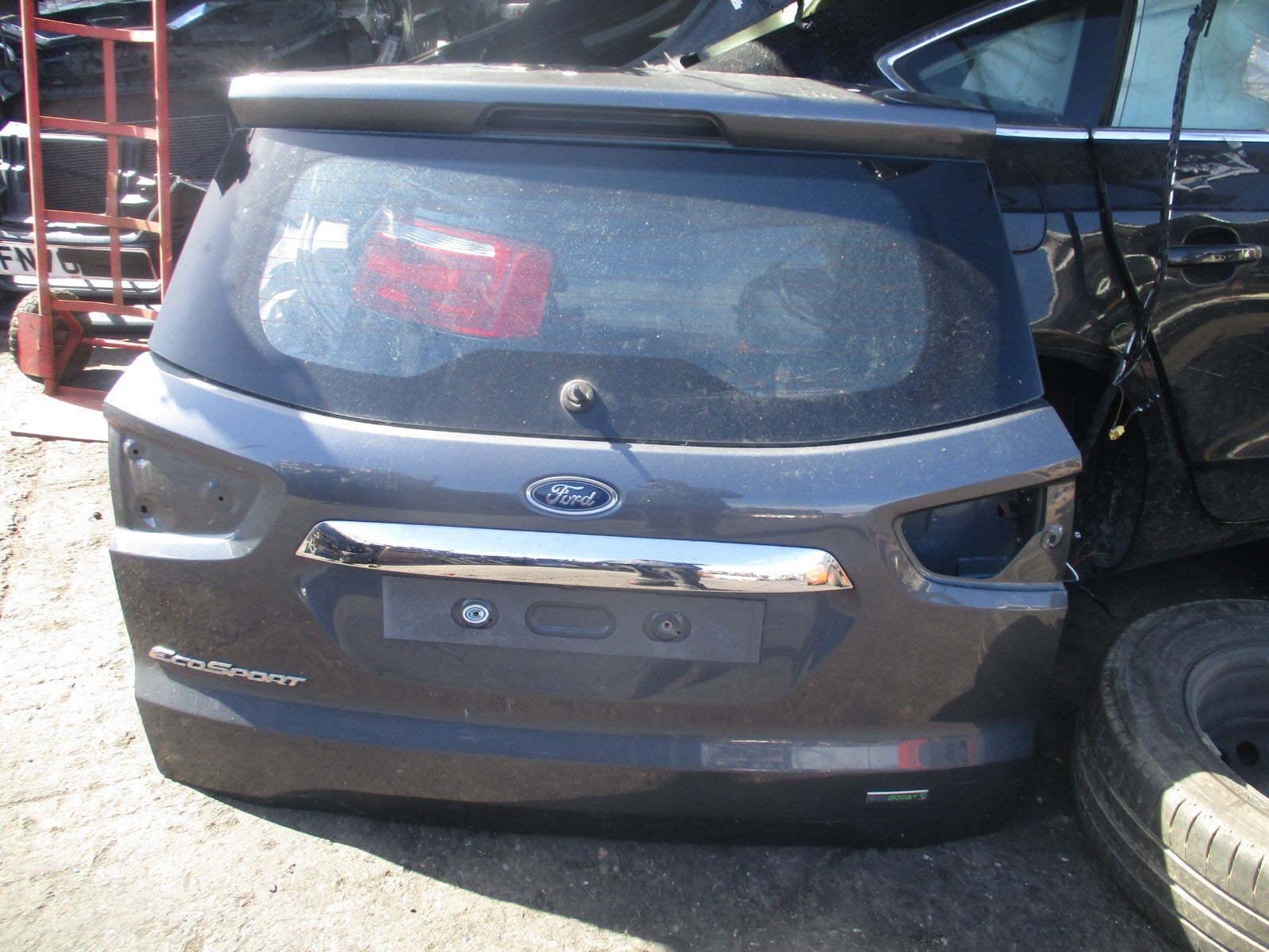 2017 FORD ECOSPORT 5 DOOR BARE TAILGATE BOOTLID GREY