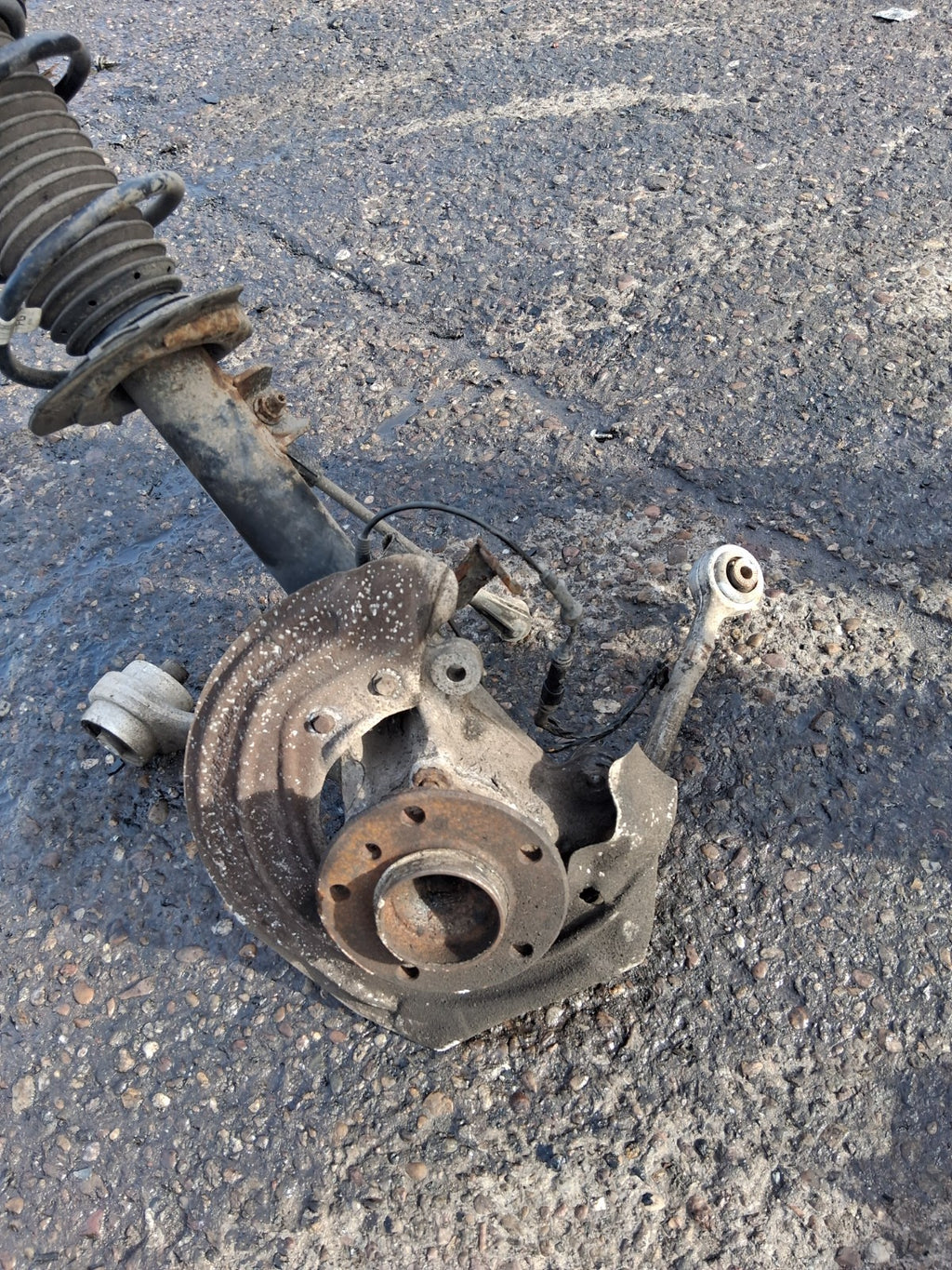 2017 BMW 3 SERIES F30 2.0 DIESEL NSF PASSENGER FRONT LEFT LEG SHOCK 31316873800