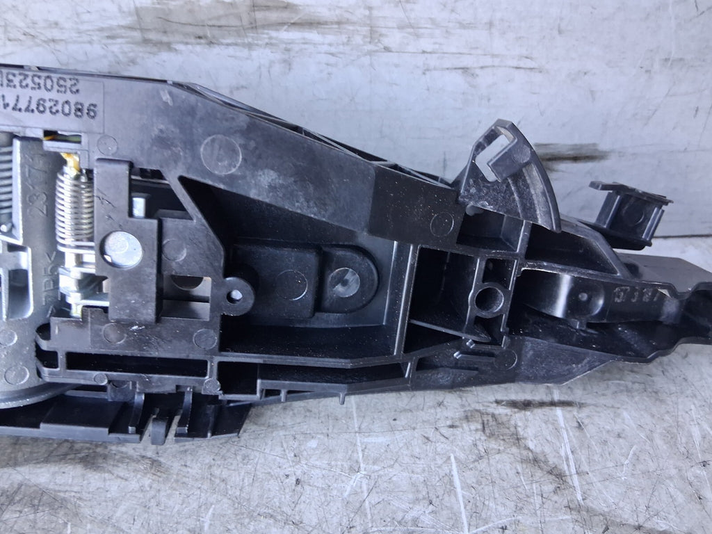 2023 CITROEN BERLINGO MK3 NSR PASSENGER SIDE REAR EXTERIOR DOOR HANDLE GE0016532