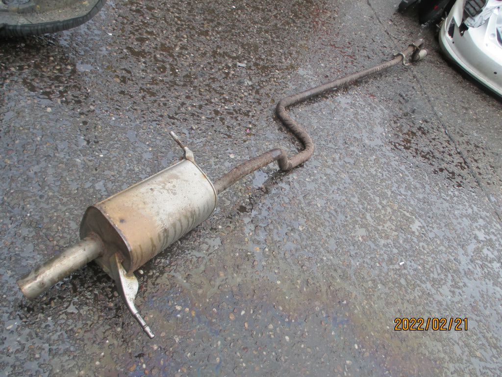 PEUGEOT PARTNER 2014 MK2 COMPLETE EXHAUST BACK BOX FLEXI PIPE