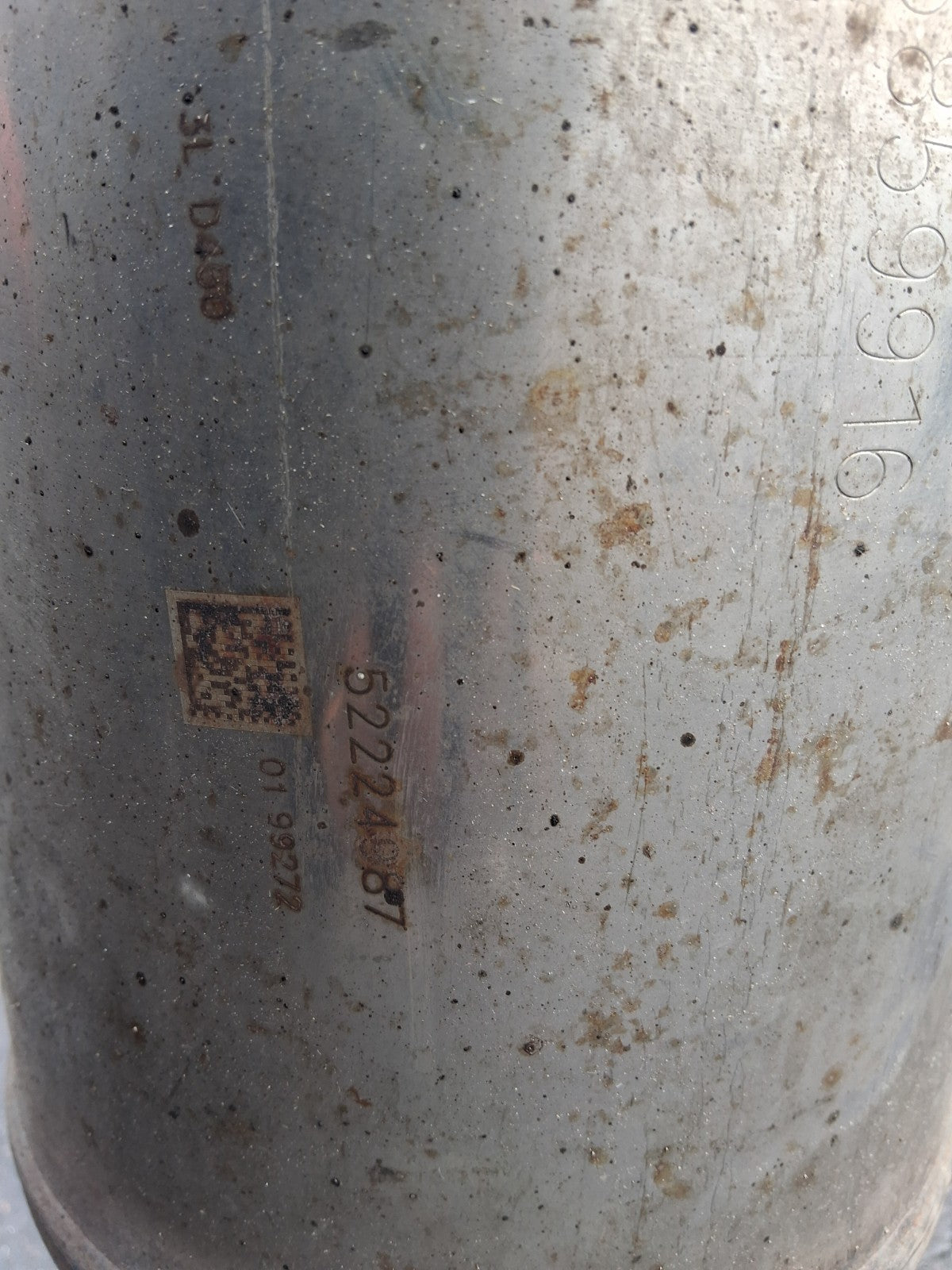 2024 FIAT DUCATO MK3 2.2 DIESEL HDI CATALYTIC CONVERTER BACK BOX 46859916 522249