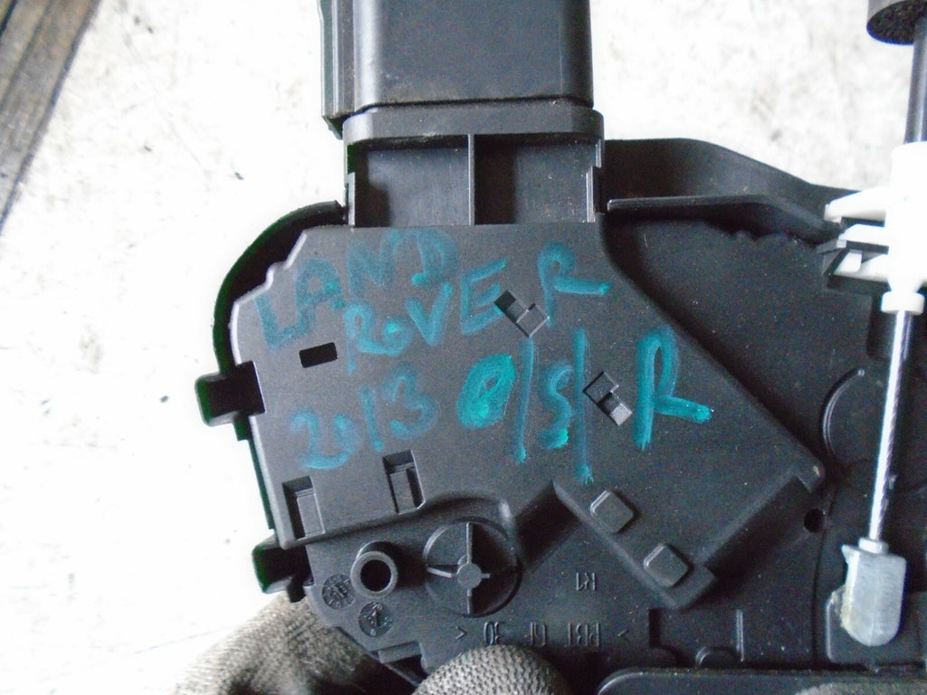 RANGE ROVER EVOQUE 2013 L358 OSR REAR DRIVER SIDE DOOR LOCK MECHANISM