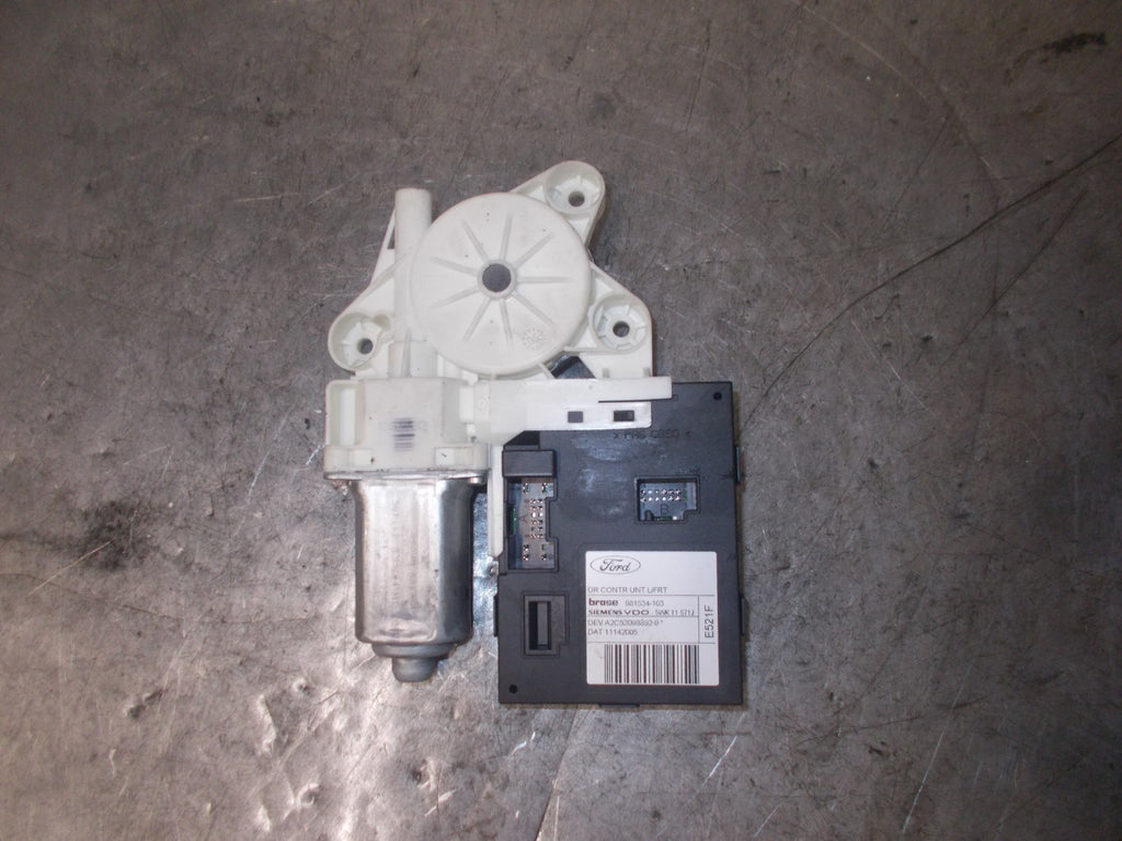 FORD FOCUS C-MAX 2005 NSF PASSENGER SIDE FRONT WINDOW REGULATOR 981534103