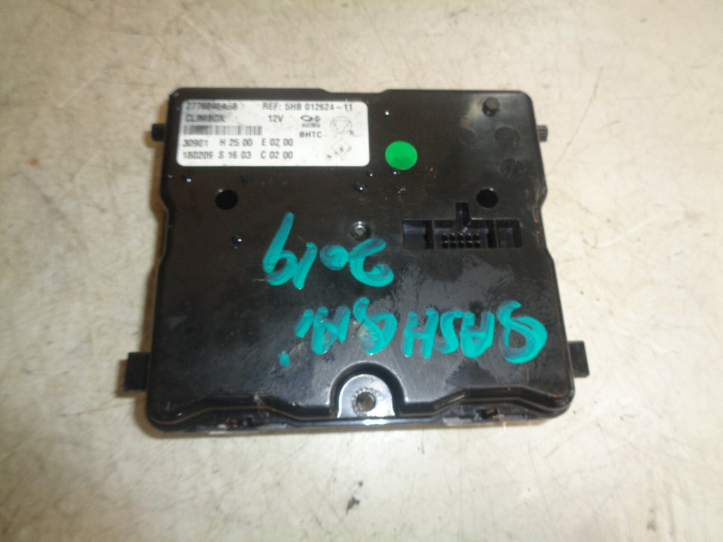 NISSAN QASHQAI J11 MK2 2018 CLIMATE CONTROL MODULE UNIT 277604EA5B