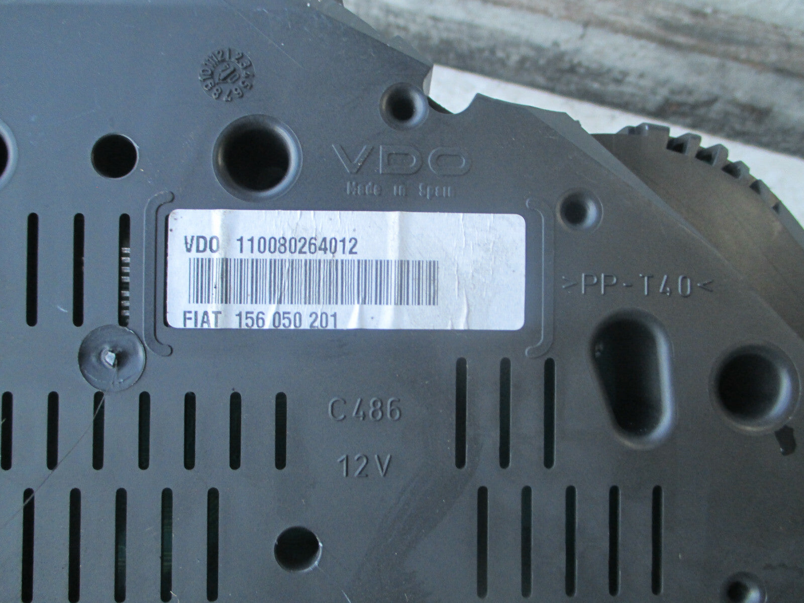 ALFA ROMEO GT 2005 1.9 JTD SPEEDOMETER INSTRUMENT CLUSTER 156050201