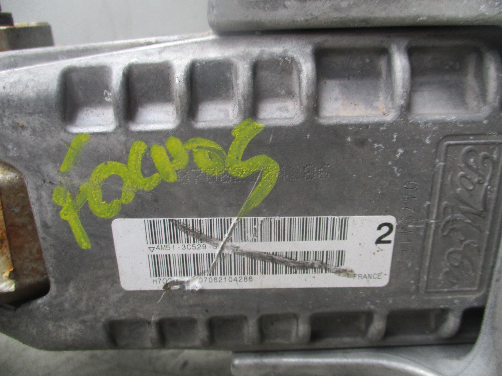 2010 FORD FOCUS MK2 1.6 STEERING COLUMN 4M513C529