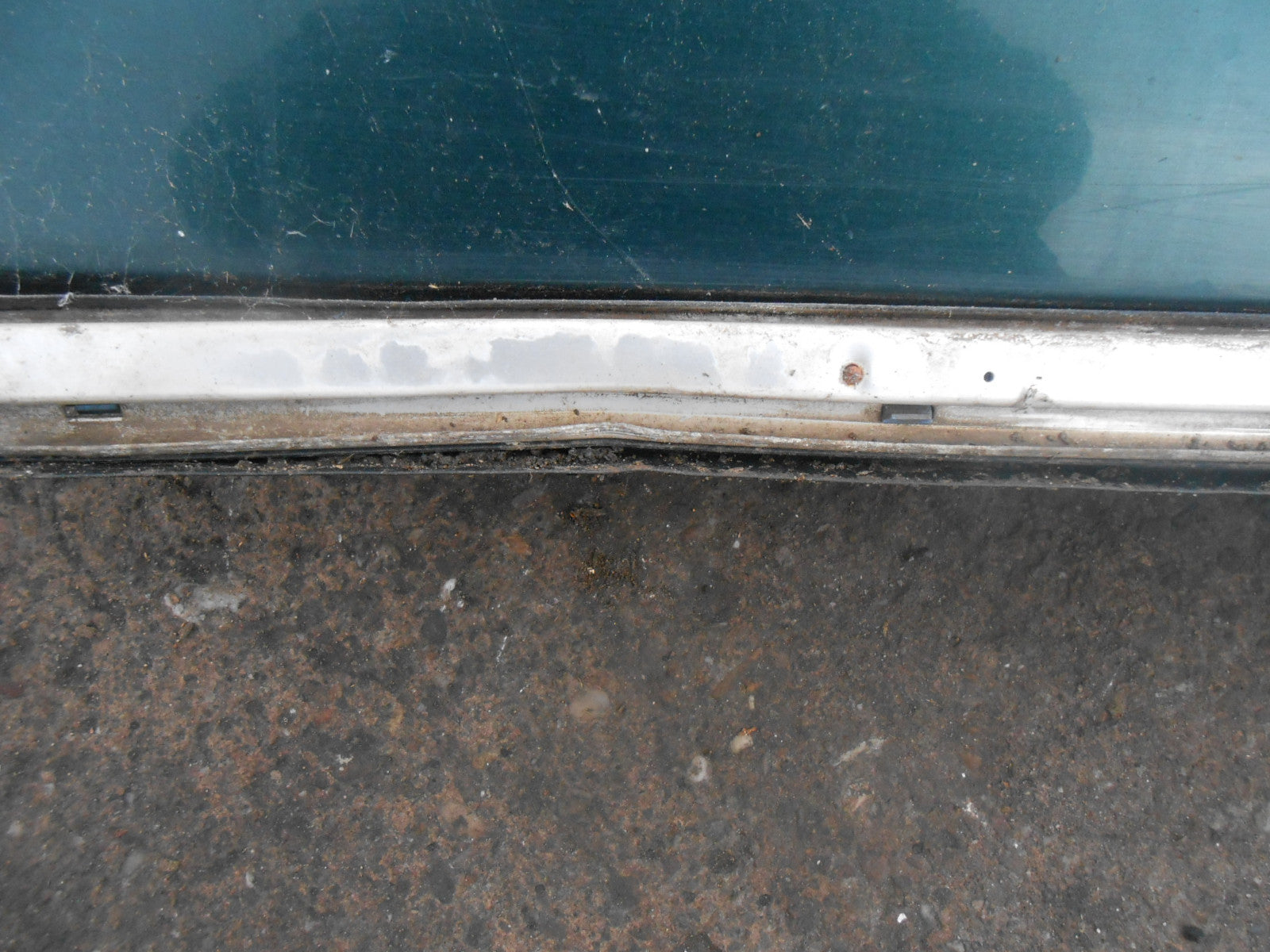 AUDI A8 D2 4D (MK1) 2000 NSF PASSENGER FRONT BARE DOOR SHELL ALLOY ALUMINIUM