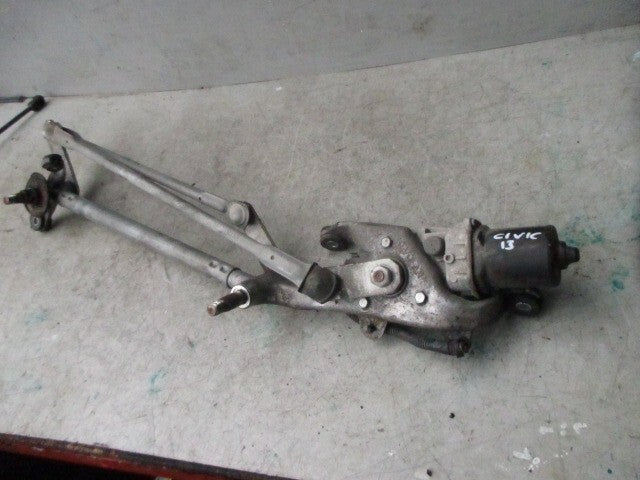 2013 HONDA CIVIC MK9 FRONT WIPER MOTOR & LINKAGE