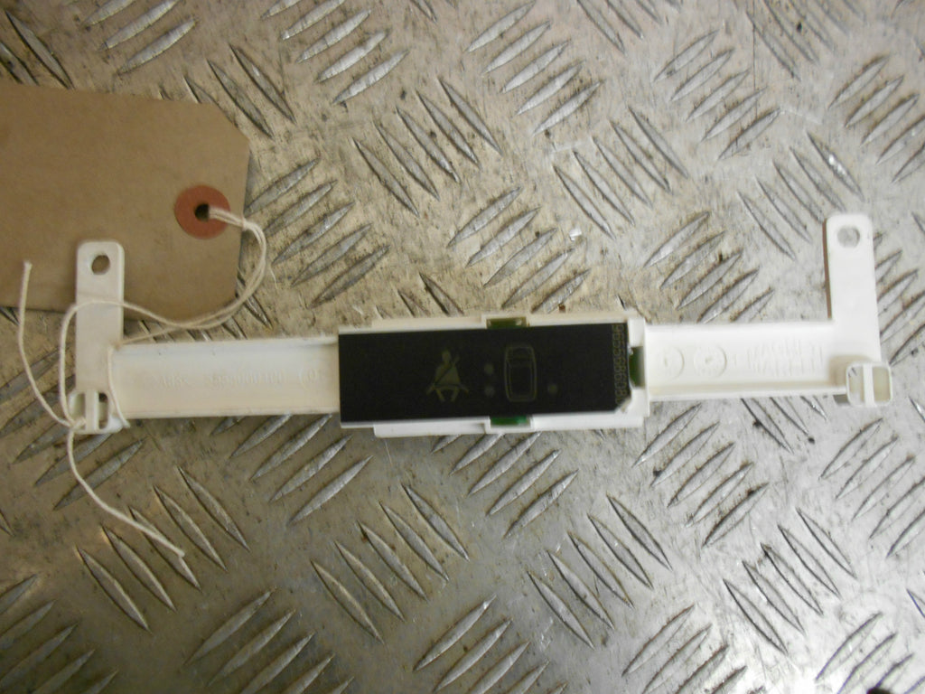 PEUGEOT 1007 2005 SEAT BELT DOOR OPEN WARNING LIGHT UNIT 9655686080