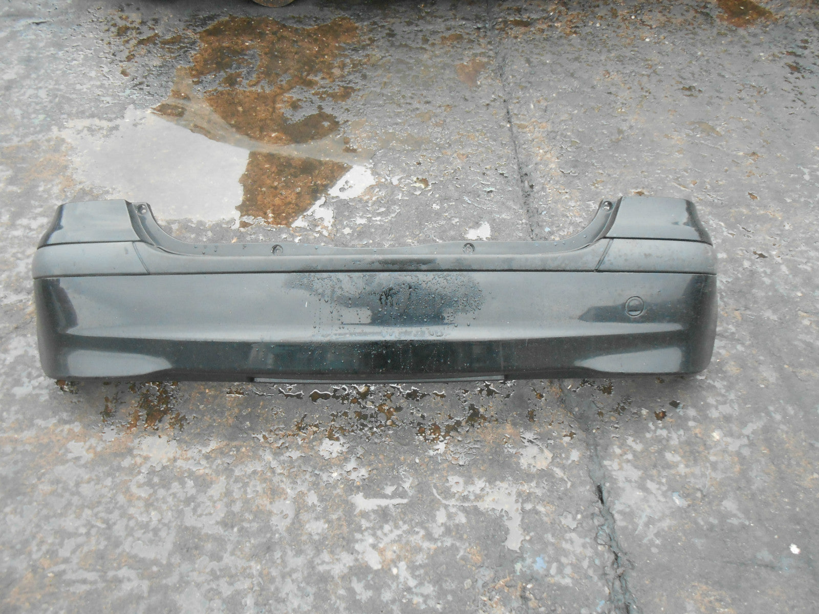 MERCEDES A CLASS W168 2004 REAR BACK BUMPER GLOSS BLACK A140 A160 A170