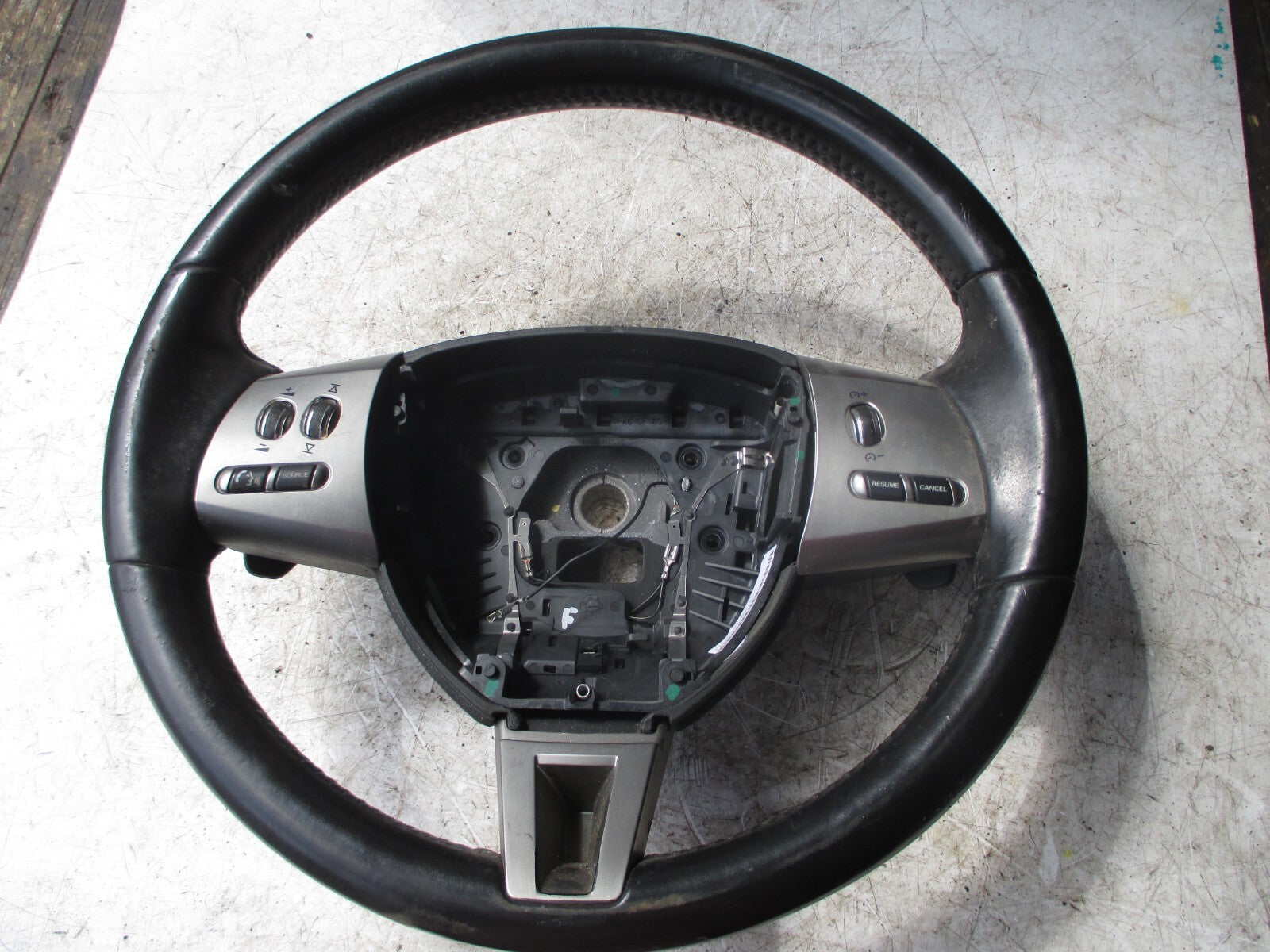 JAGUAR XF X250 2008 MULTIFUNCTION STEERING WHEEL 8X23ABLEG