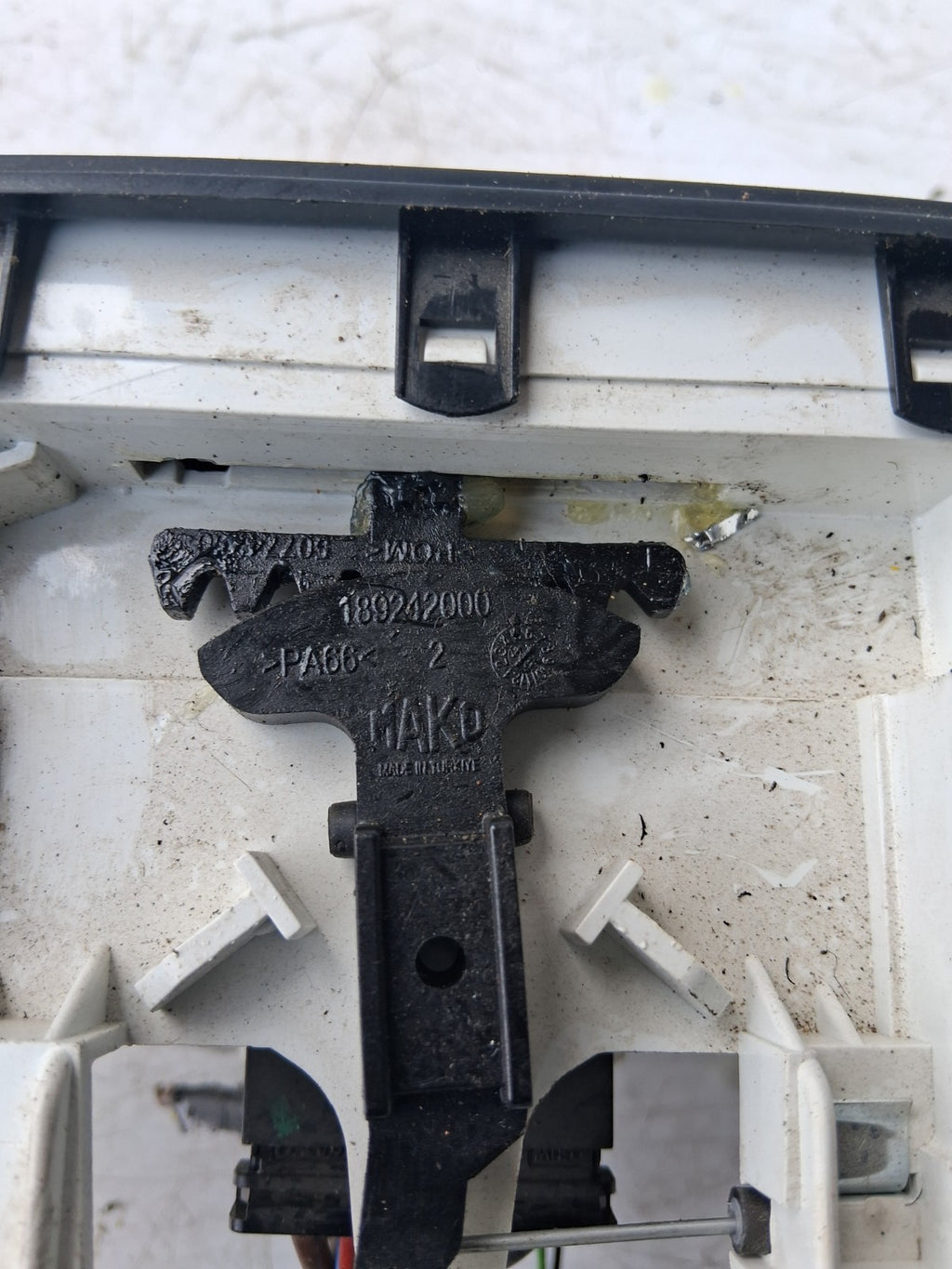 2021 FIAT FIORINO AC HEATER CLIMATE CONTROL SWITCH PANEL 189242000