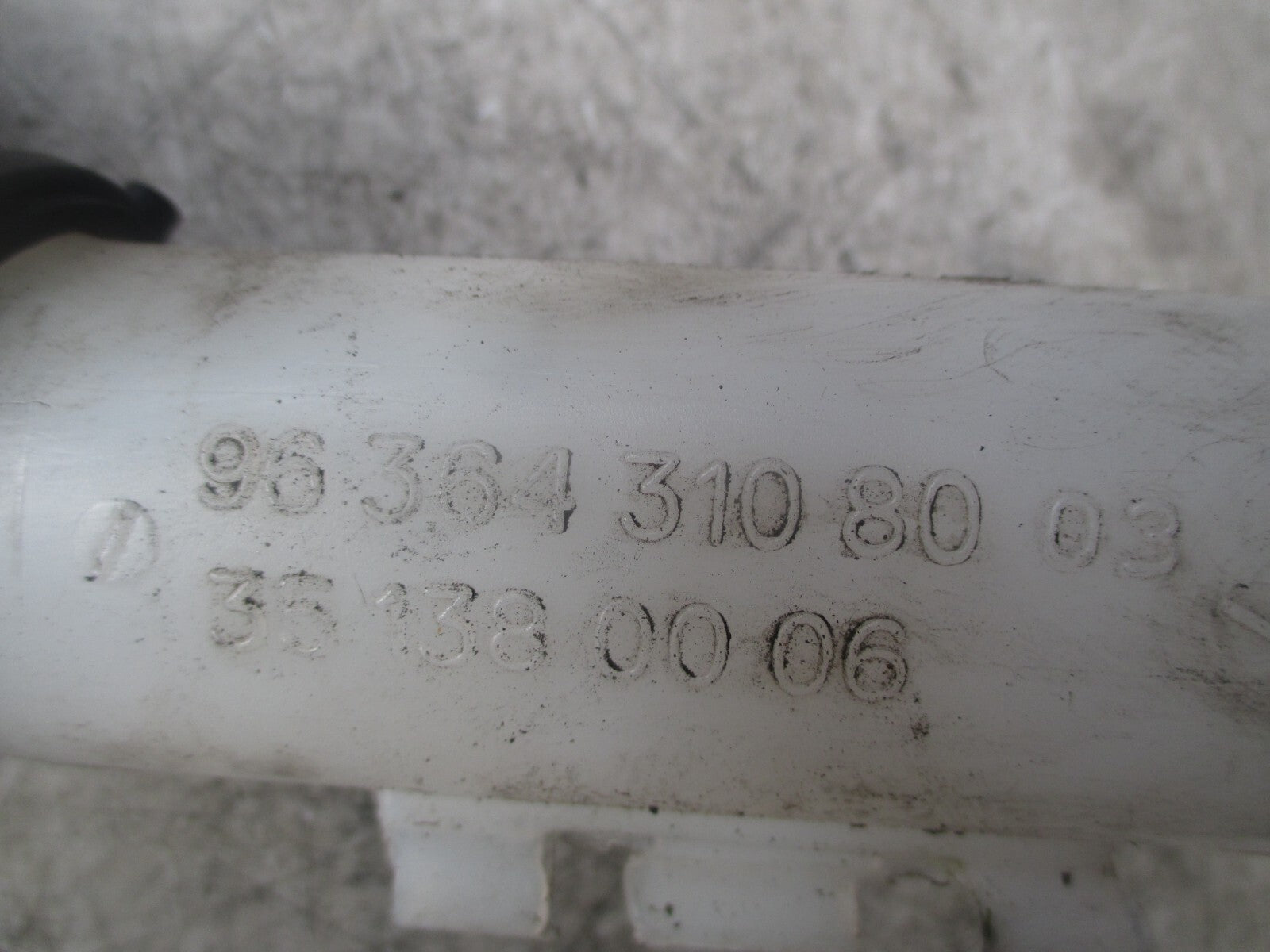 CITROEN XSARA PICASSO 2006 WINDSCREEN WASHER BOTTLE PUMP 9636431080
