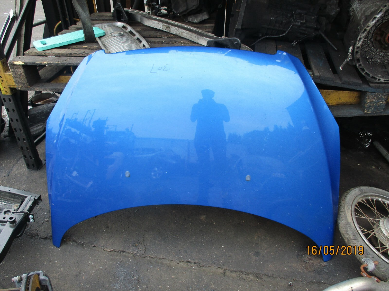 PEUGEOT 307 SW BONNET PANEL BLUE