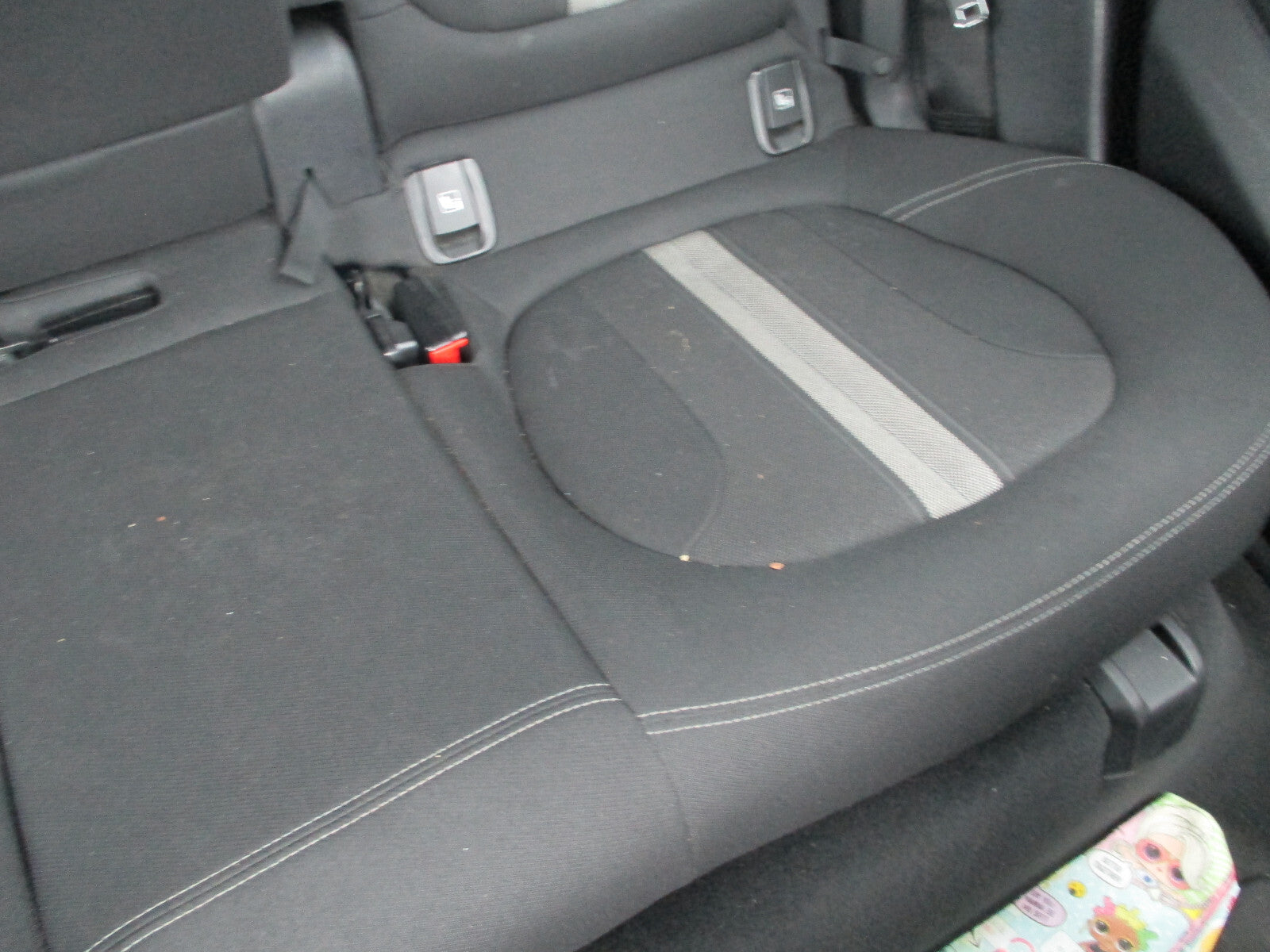 BMW X1 2018 F48 X DRIVE REAR COMPLETE SEATS BASE & BACK WITH CUP HOLDERS FABRIC