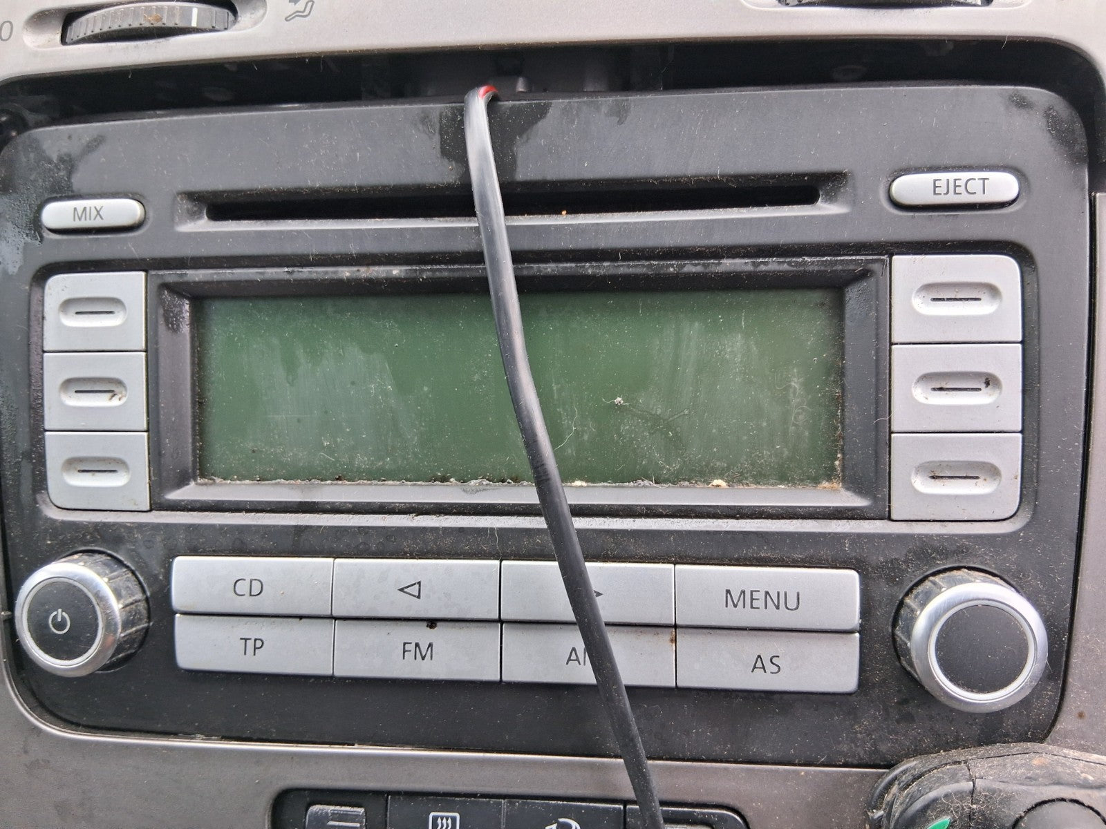 2007 VW VOLKSWAGEN GOLF MK5 RADIO CD PLAYER MULTIMEDIA STEREO HEAD UNIT